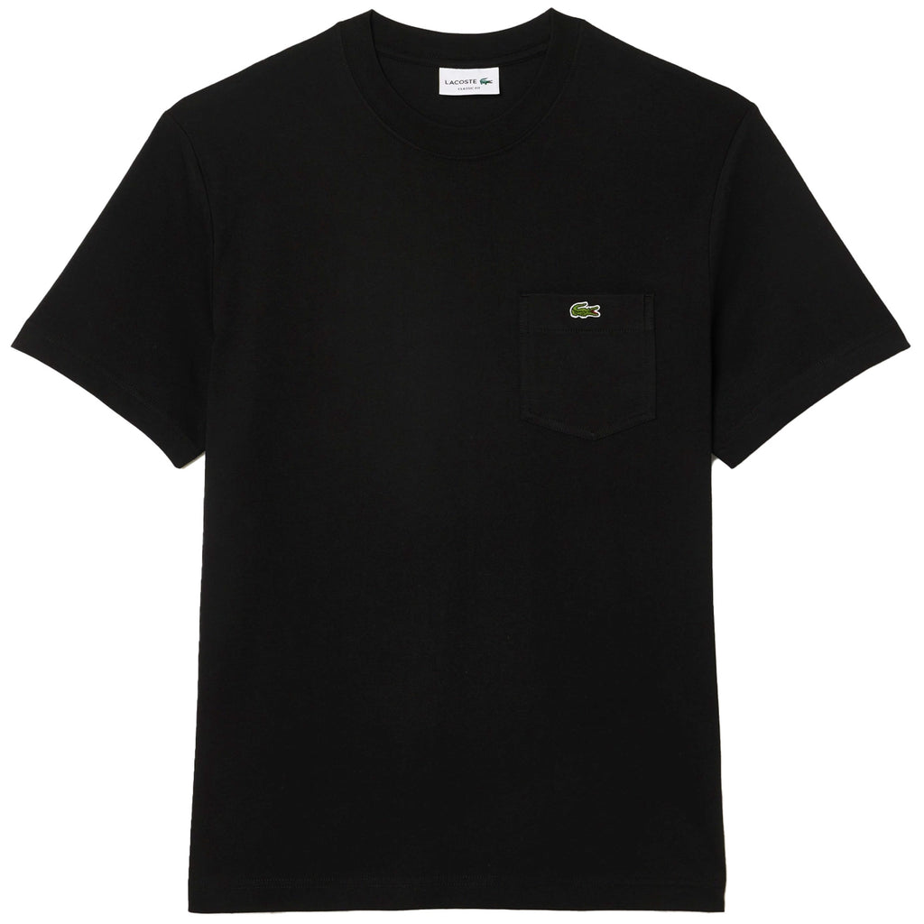Lacoste Pocket T-Shirt - Black
