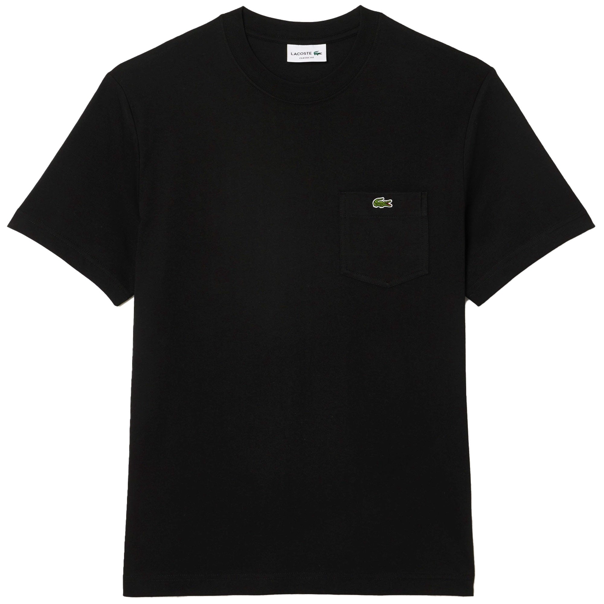 Lacoste Pocket T-Shirt - Black