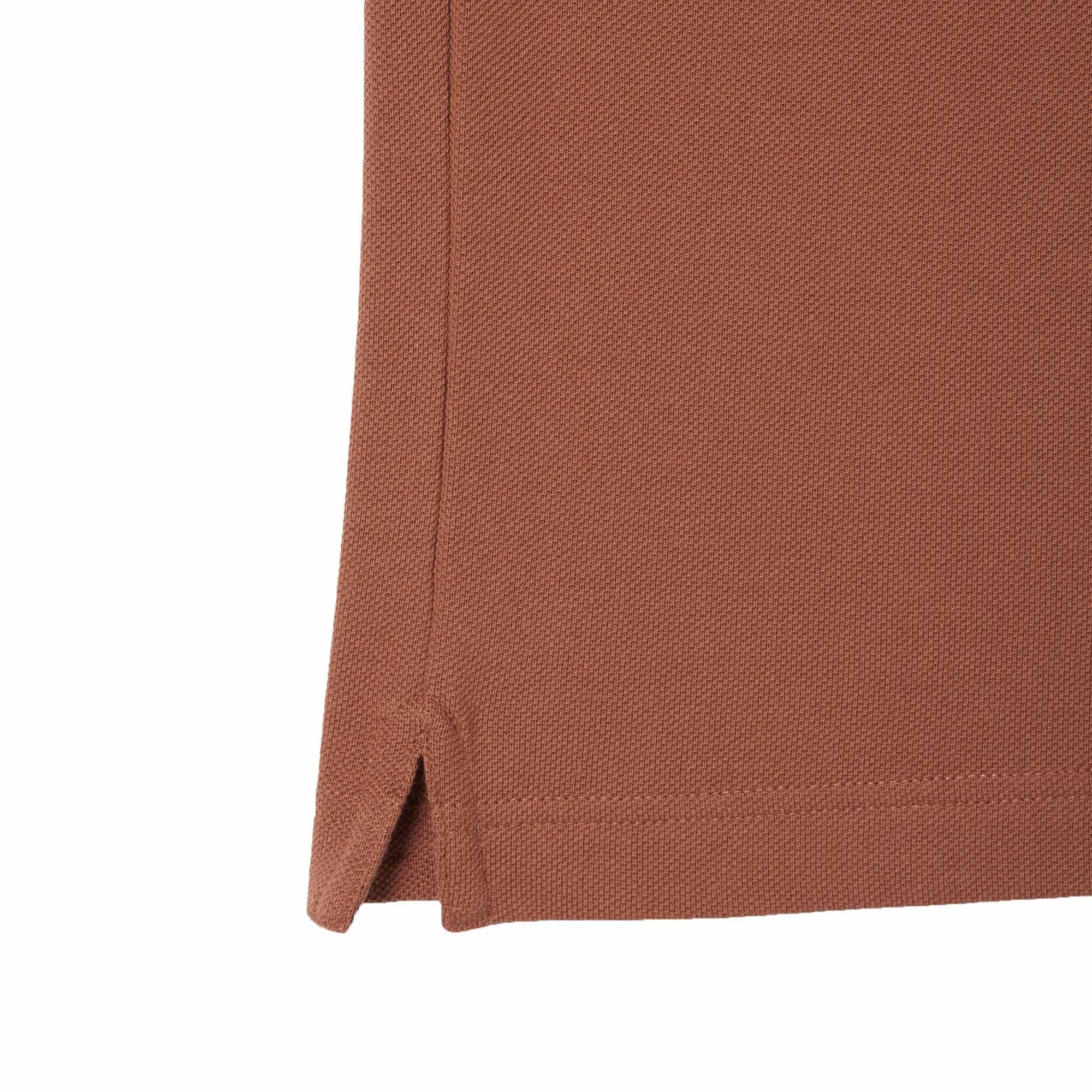 Classic Pique Polo Shirt - Terracotta Brown