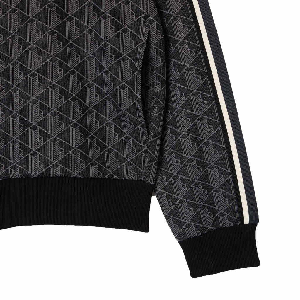 Lacoste Paris Jacquard Track Jacket - Black