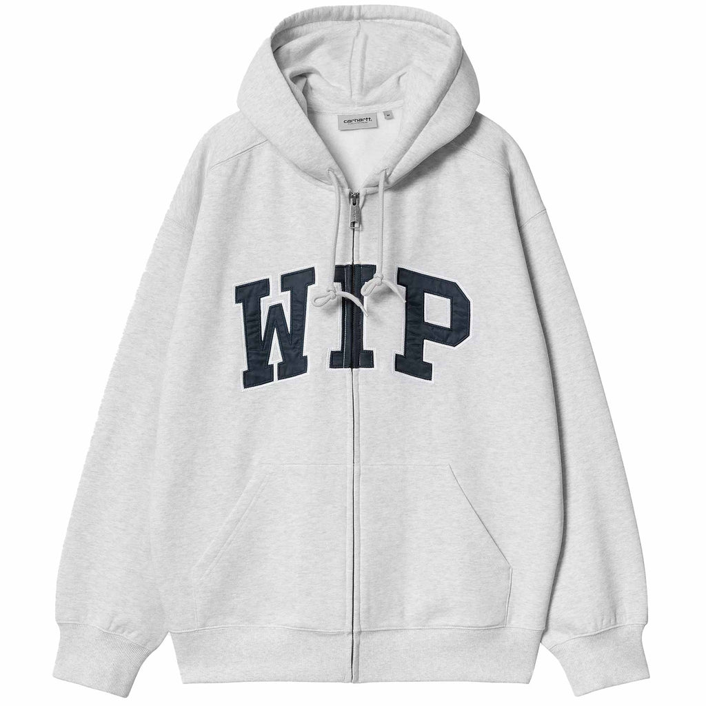 Carhartt WIP Hooded WIP Sweat Jacket - Ash