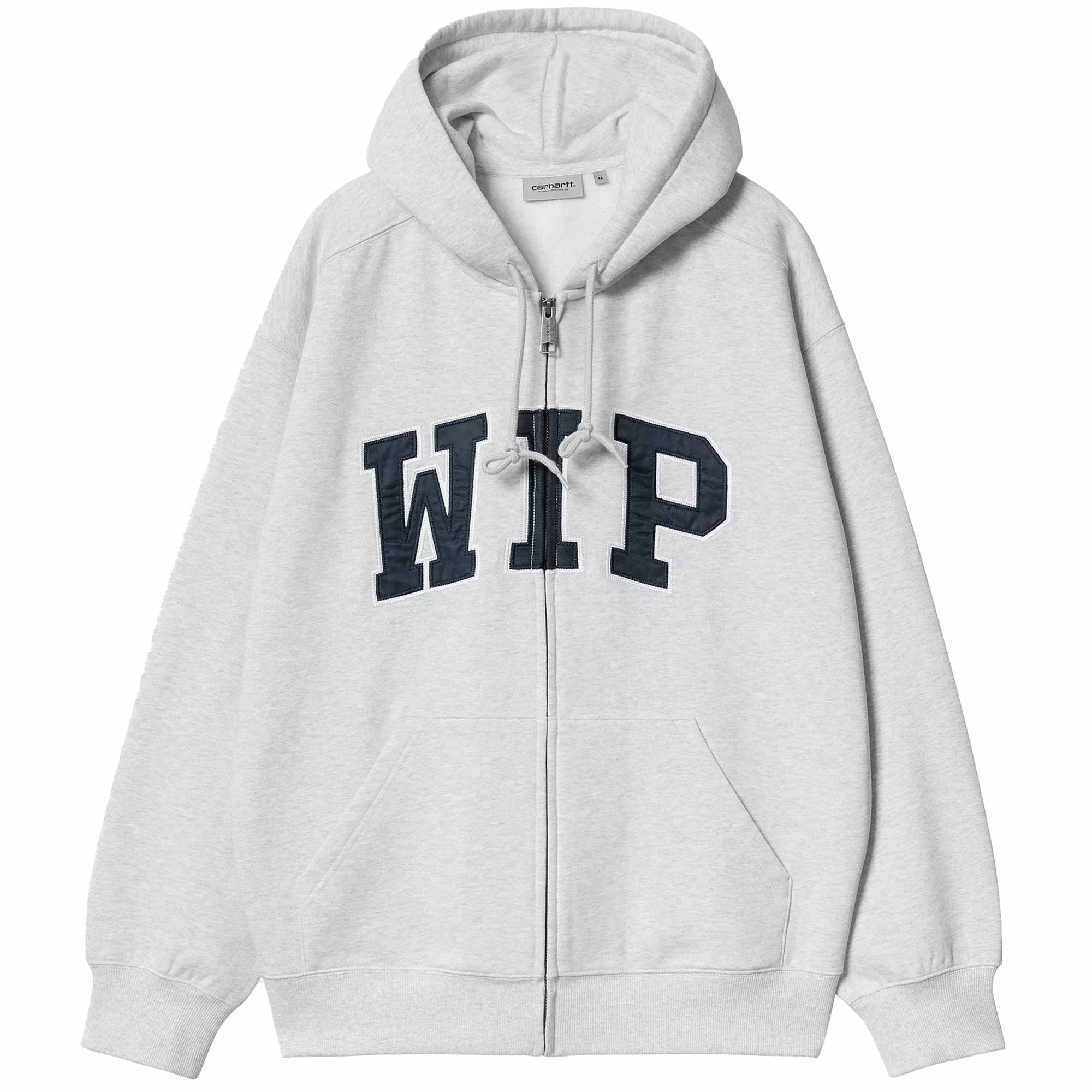 Carhartt WIP Hooded WIP Sweat Jacket - Ash