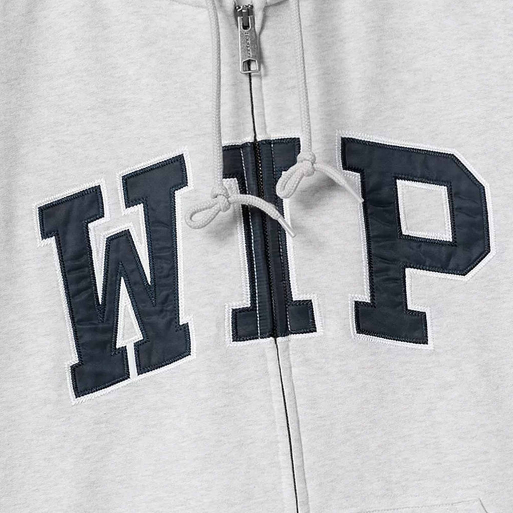 Carhartt WIP Hooded WIP Sweat Jacket - Ash