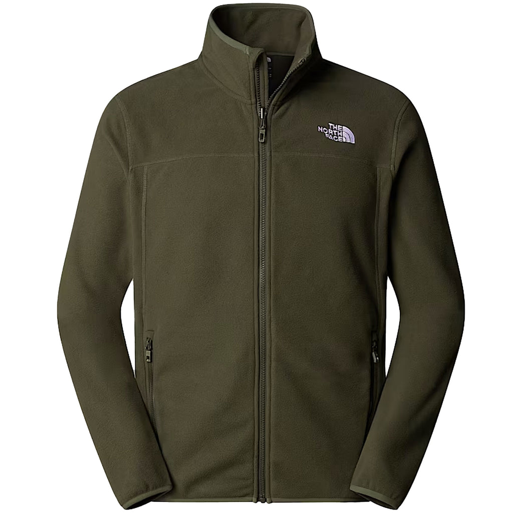 The North Face 100 Glacier Full-Zip Fleece - Green