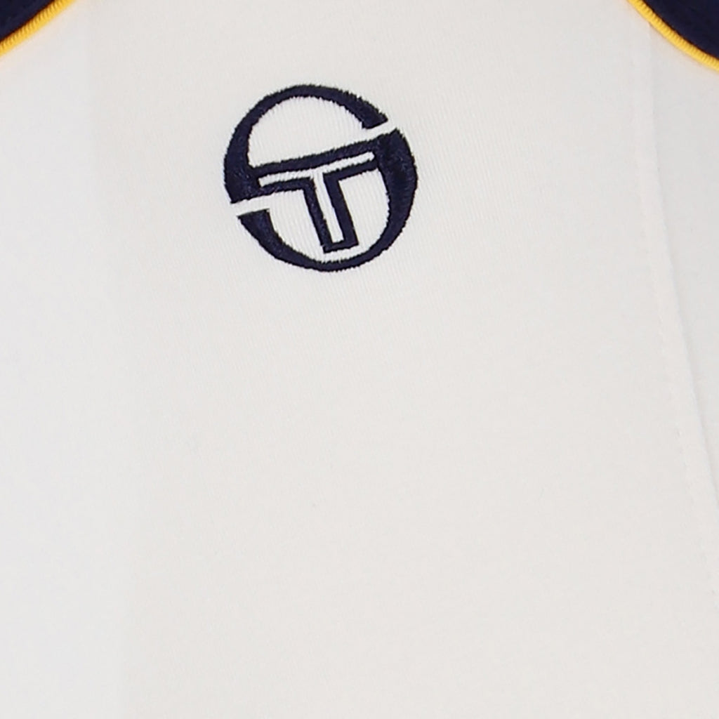Sergio Tacchini Vinci Retro 80s Tennis Mini Dress - Gardenia