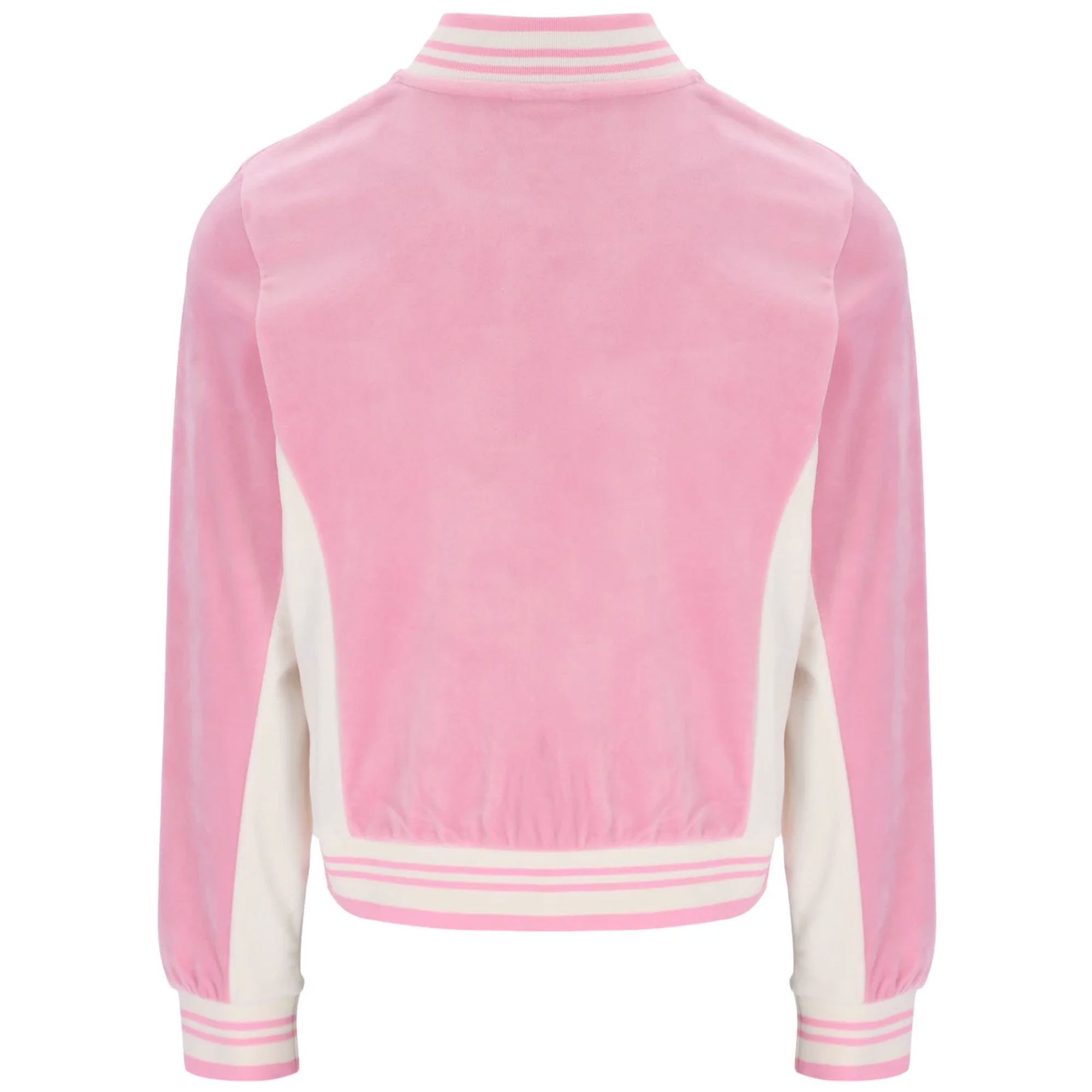 Fila Vintage Women's Jenesis Baseball Zip Up Track Top - Prism Pink
