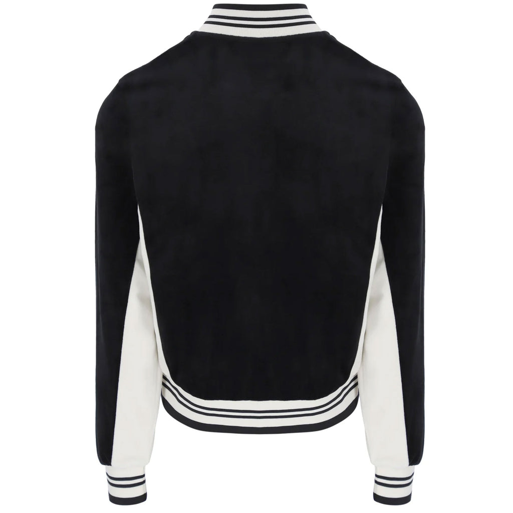 Fila Vintage Women's Jenesis Baseball Zip Up Track Top - Black