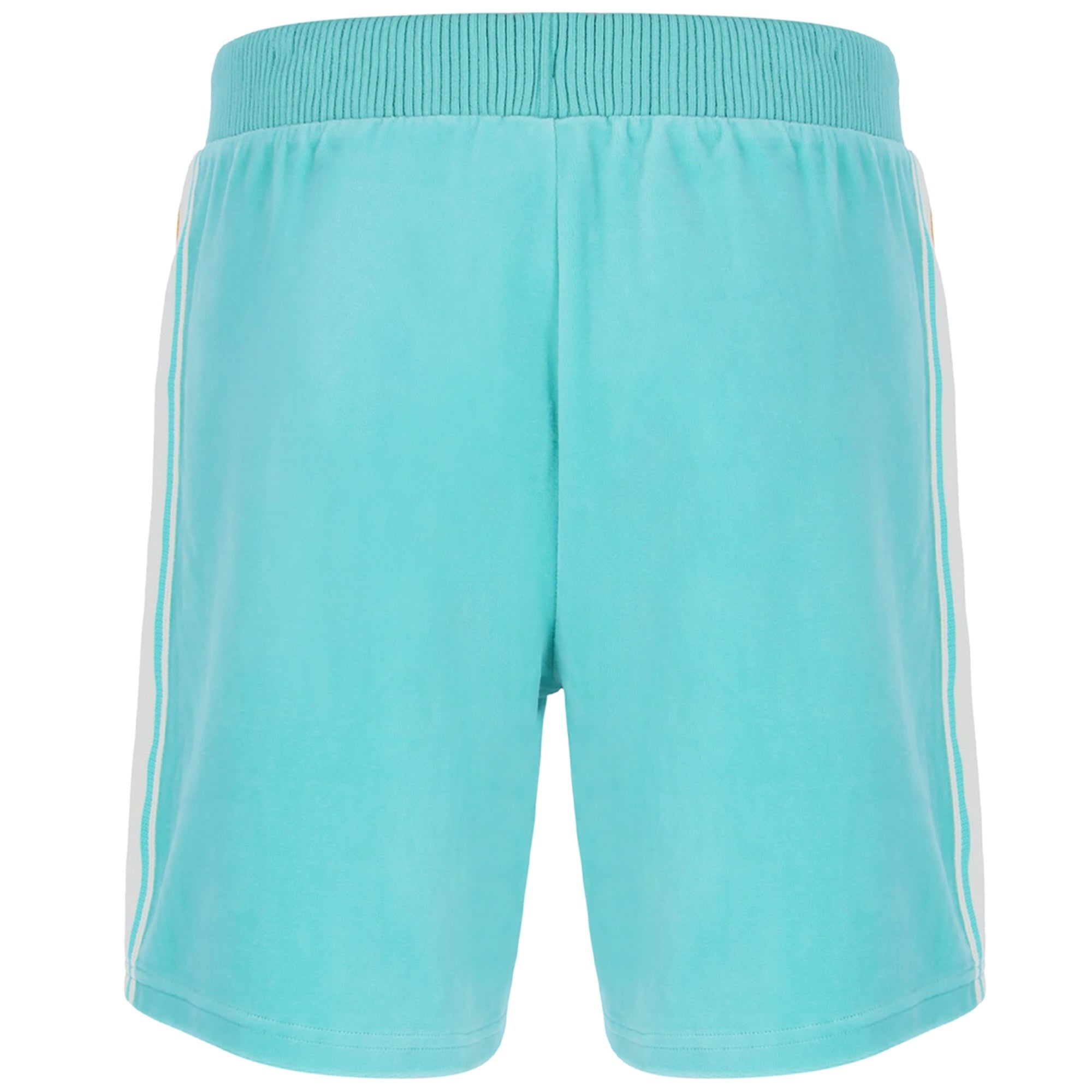 Sergio Tacchini Slice Velour Shorts - Pool Blue