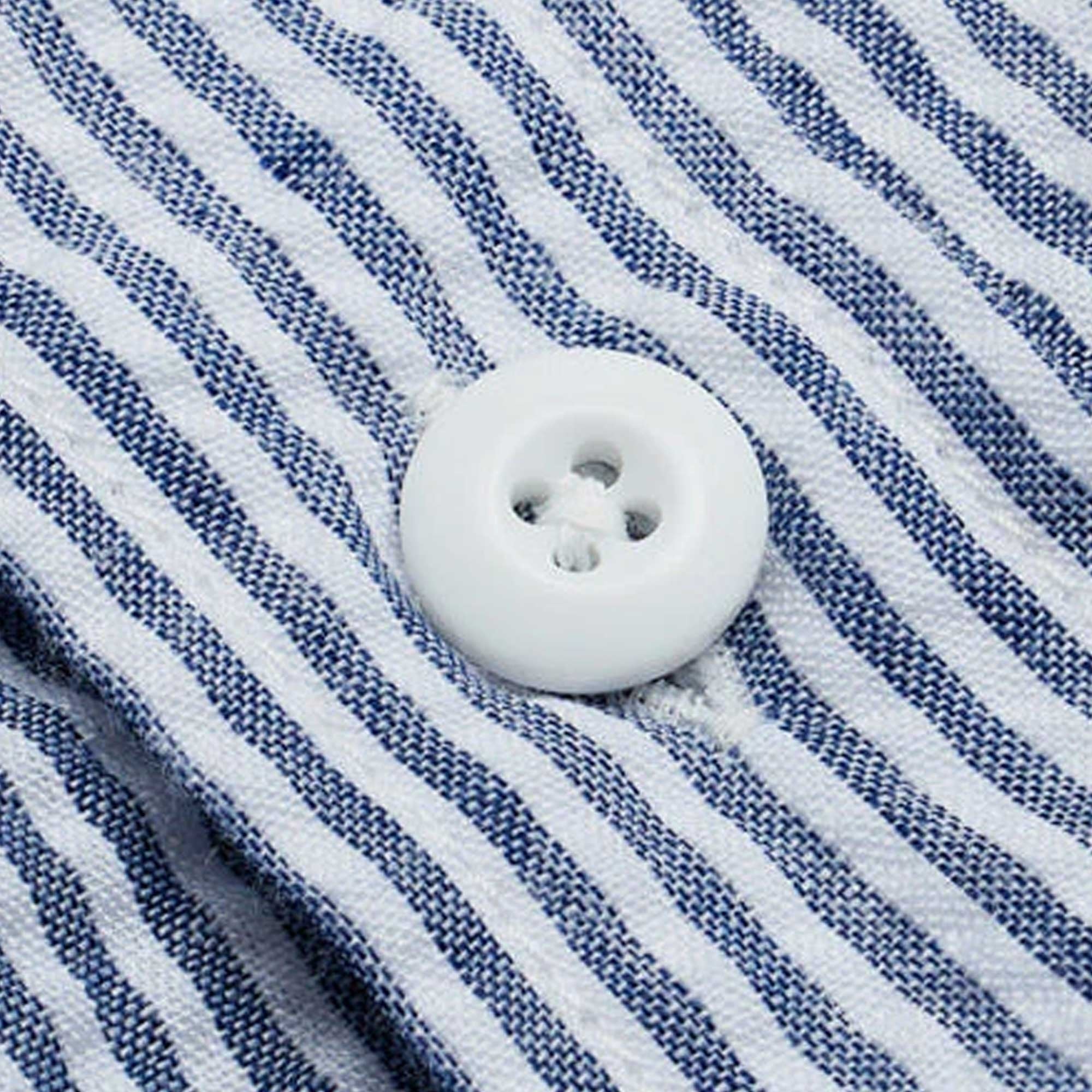 OG Stripe Seersucker Shirt - Blue