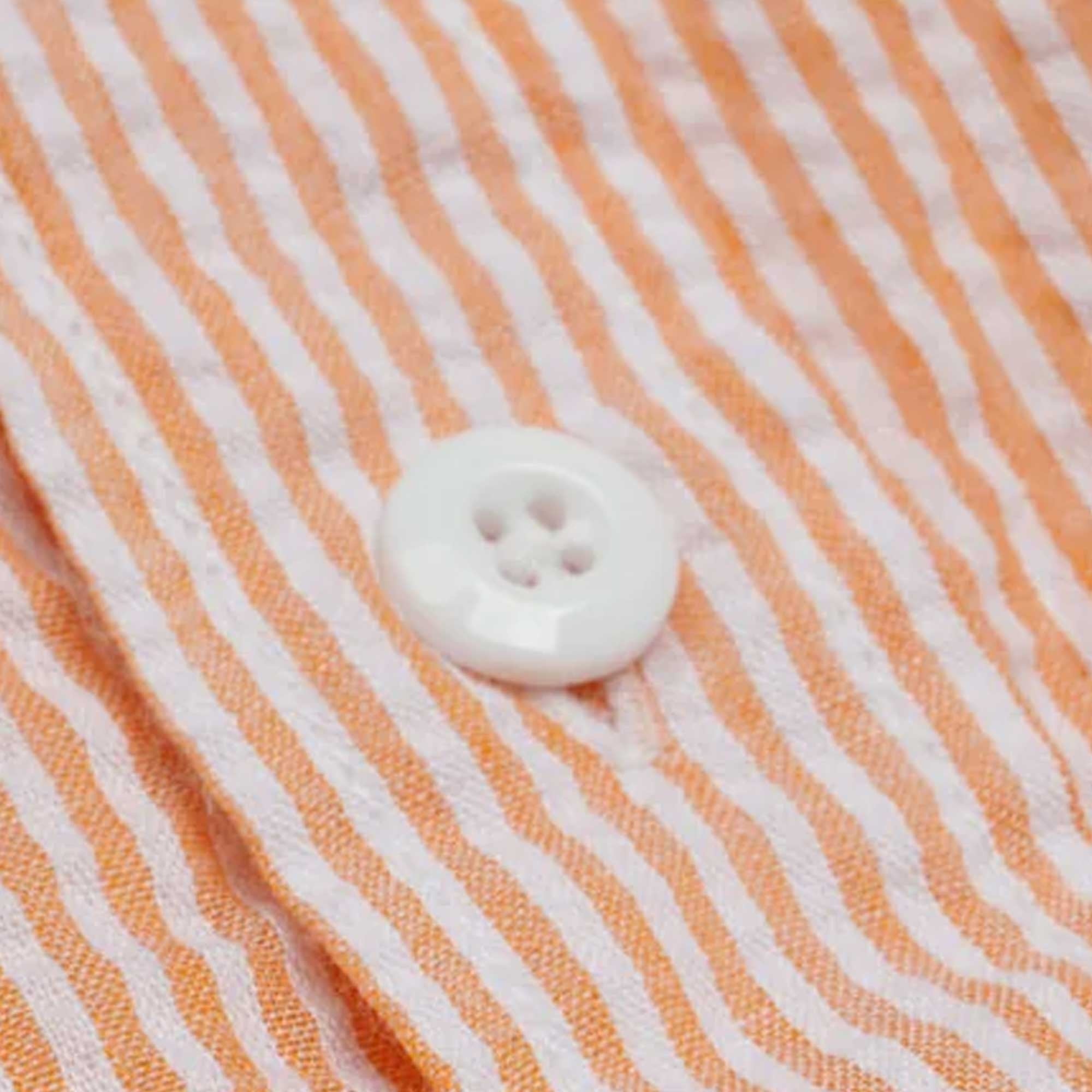 OG Stripe Seersucker Shirt - Orange