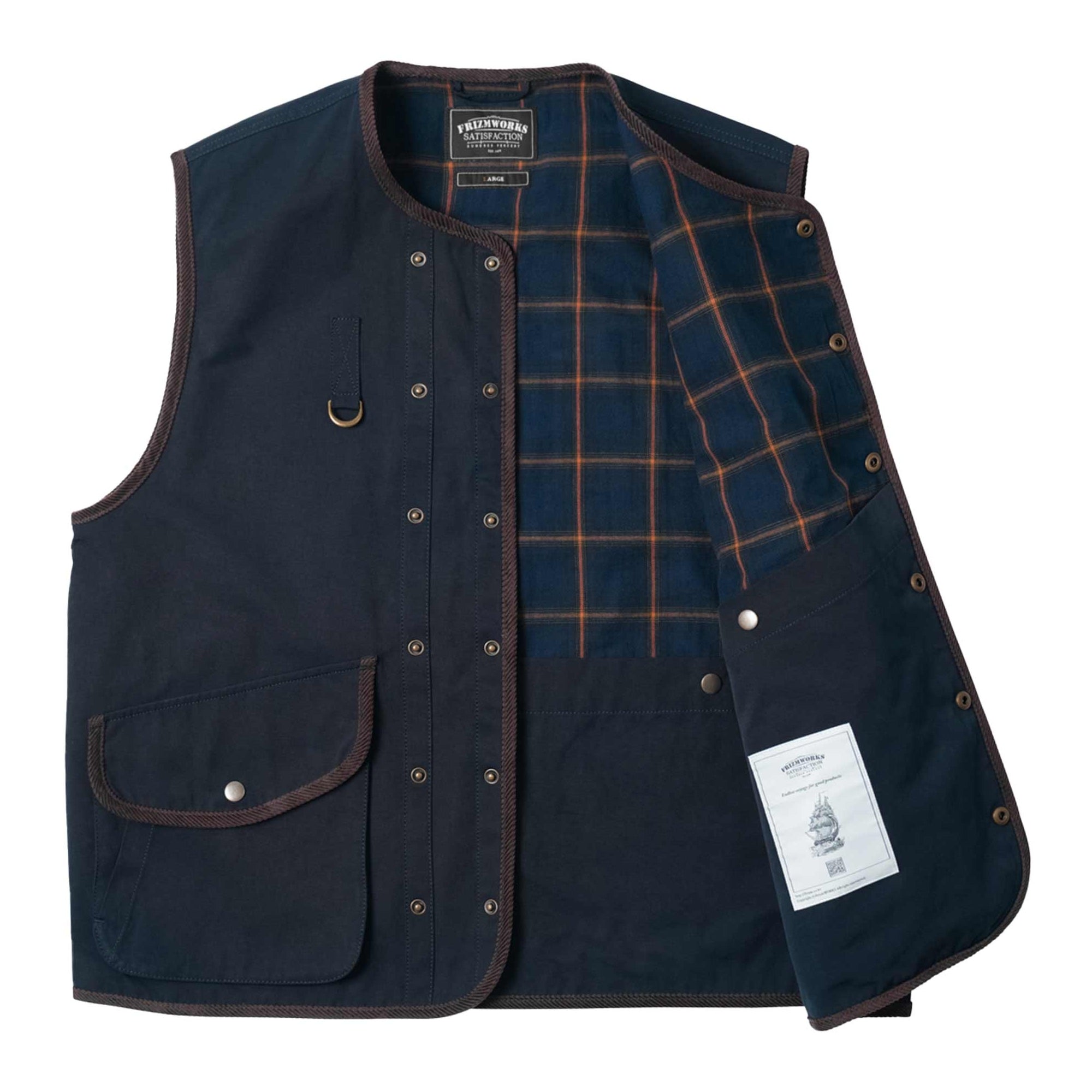 Heritage Hunting Vest - Navy