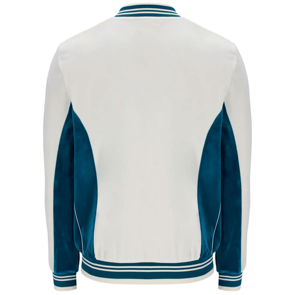 Fila Vintage Miguel Velour Archive Track Jacket - Gardenia