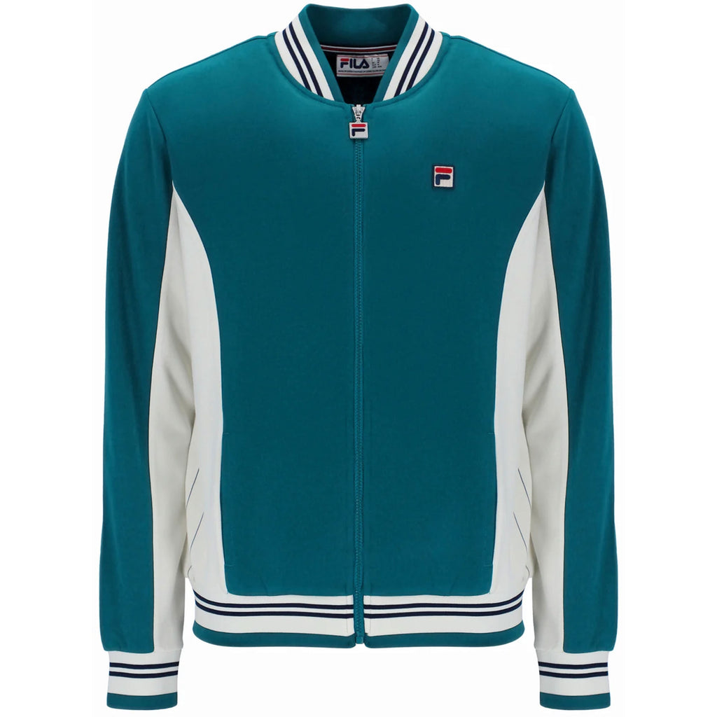 Fila Vintage Settanta Baseball Track Jacket - Deep Lagoon