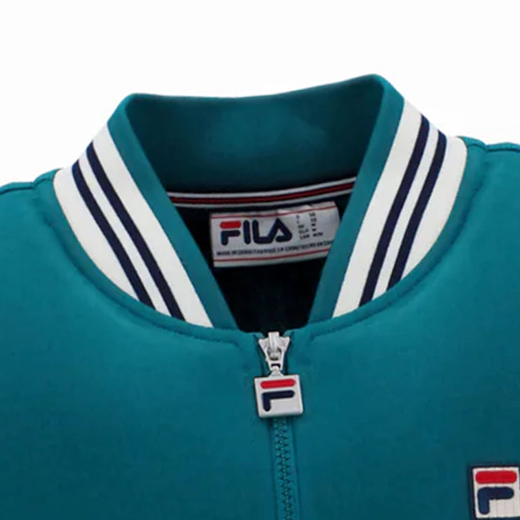 Fila Vintage Settanta Baseball Track Jacket - Deep Lagoon