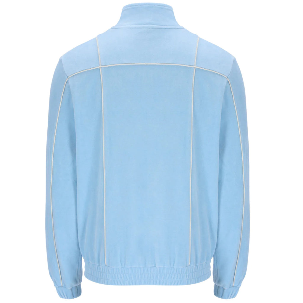 Fila Vintage Nichols Velour Track Top - Summer Blue