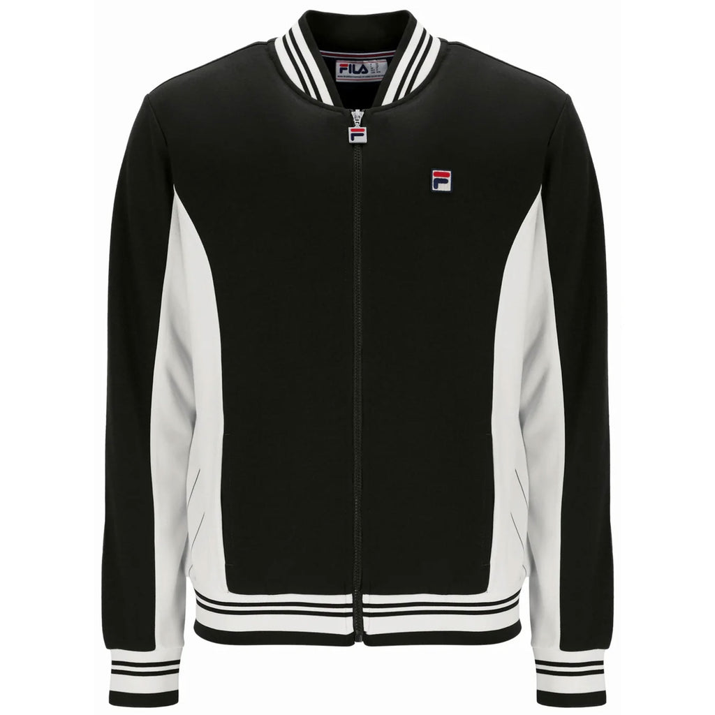 Fila Vintage Settanta Baseball Track Jacket - Black