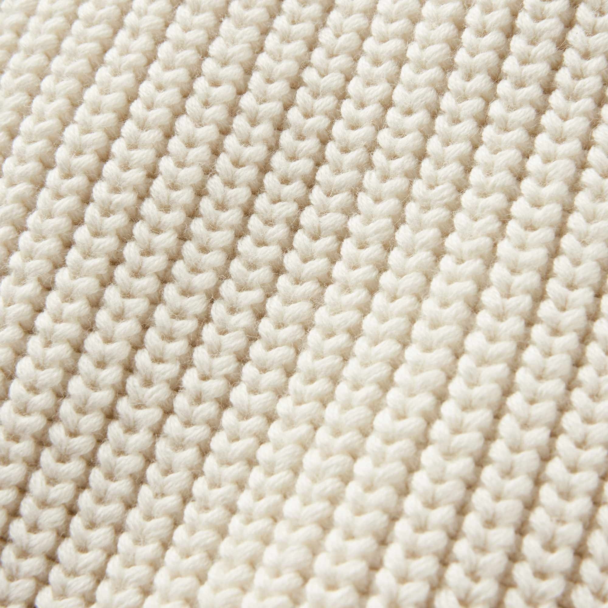 Henri Lloyd Golant Ribbed Crew - Ecru