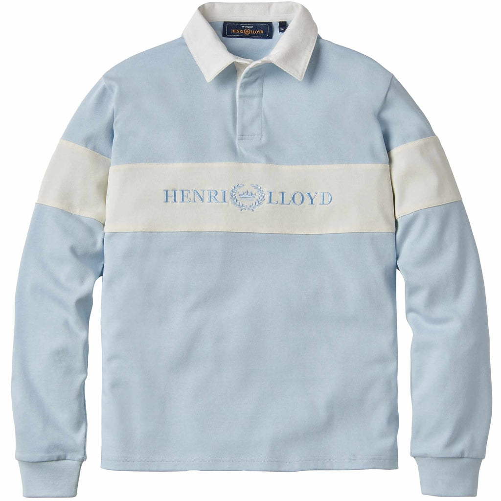 Henri Lloyd Voyager Rugby Shirt - Sky Blue
