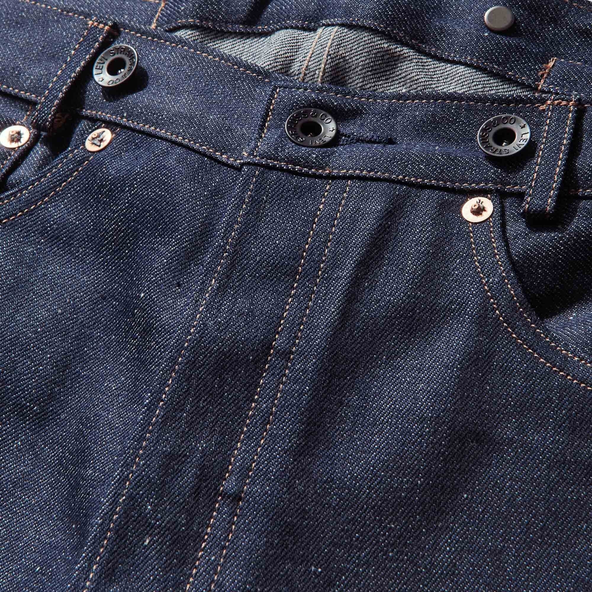 Levi's 1890s Lot 201 Jeans - Rigid Blue 001L8-0000 – Stuarts London