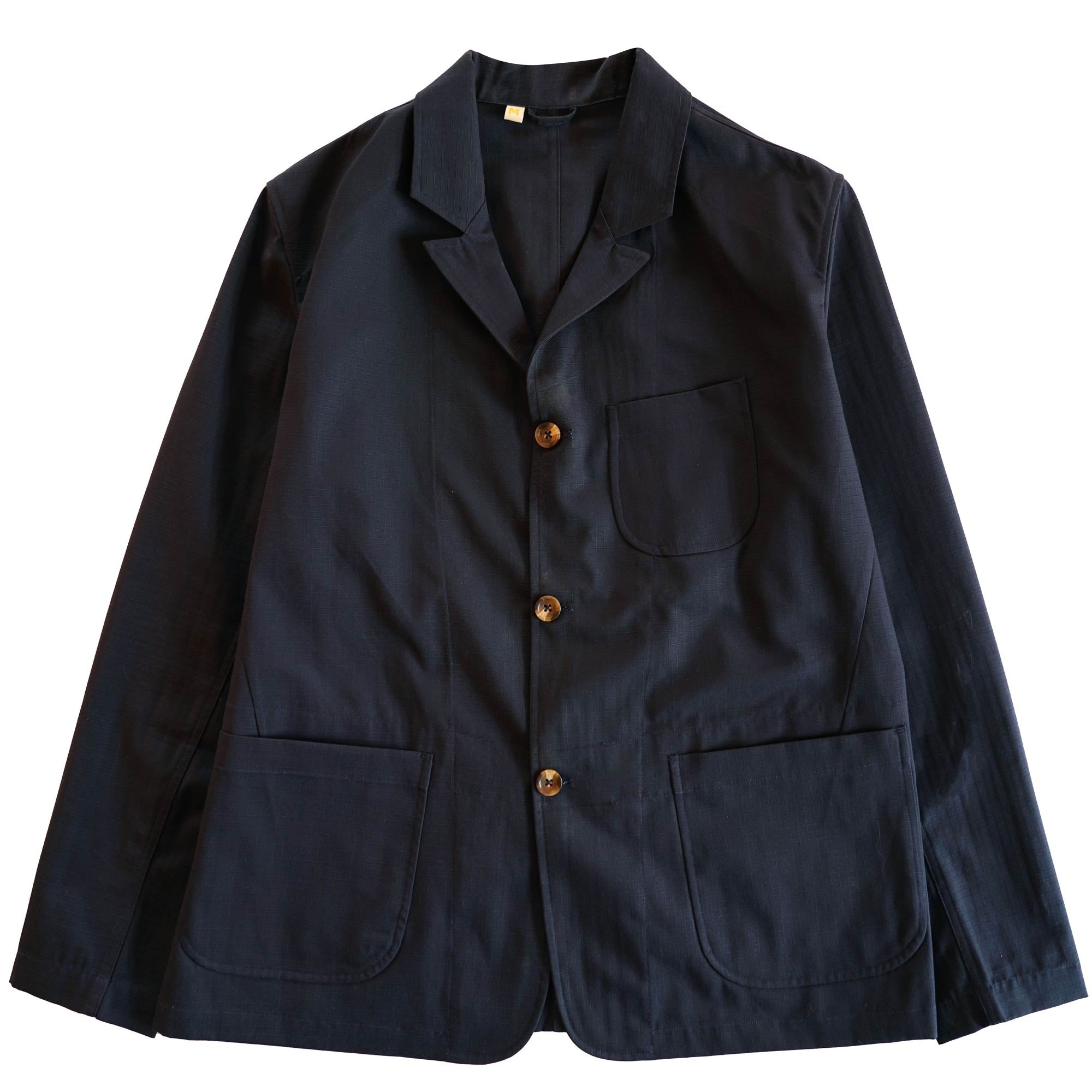 Real Hoxton Ripstop Engineer Jacket - Navy