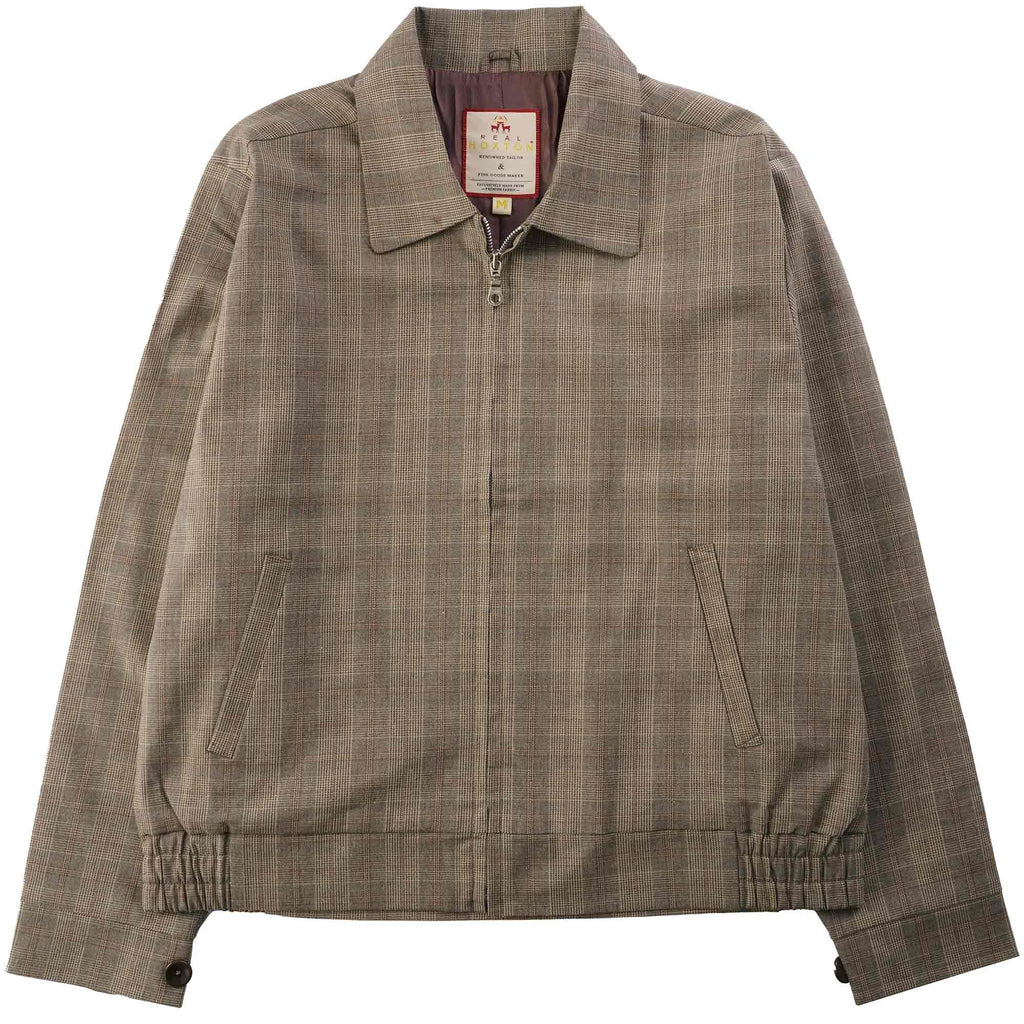 Real Hoxton Hazel Prince of Wales Check Gab Jacket - Pow