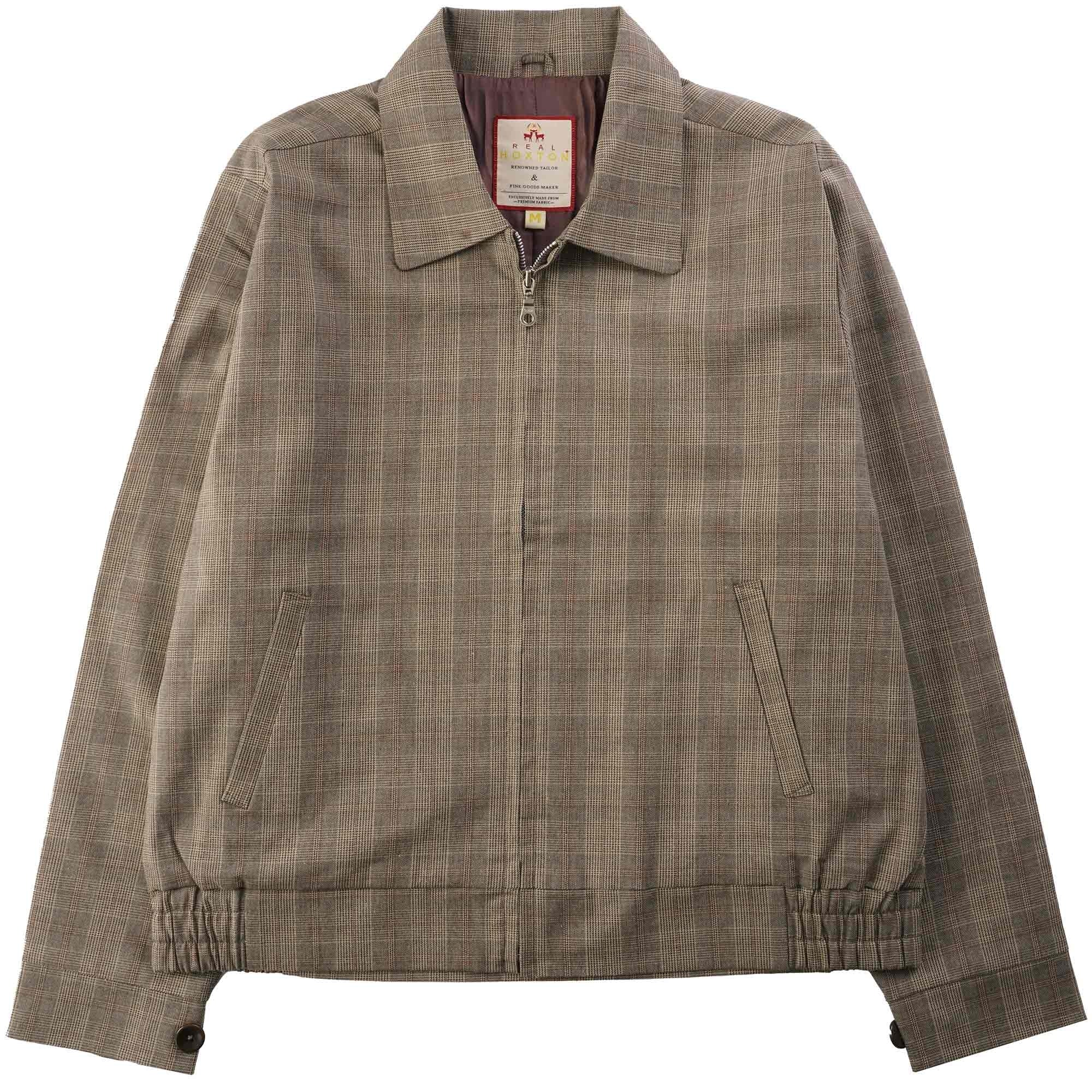 Real Hoxton Hazel Prince of Wales Check Gab Jacket - Pow