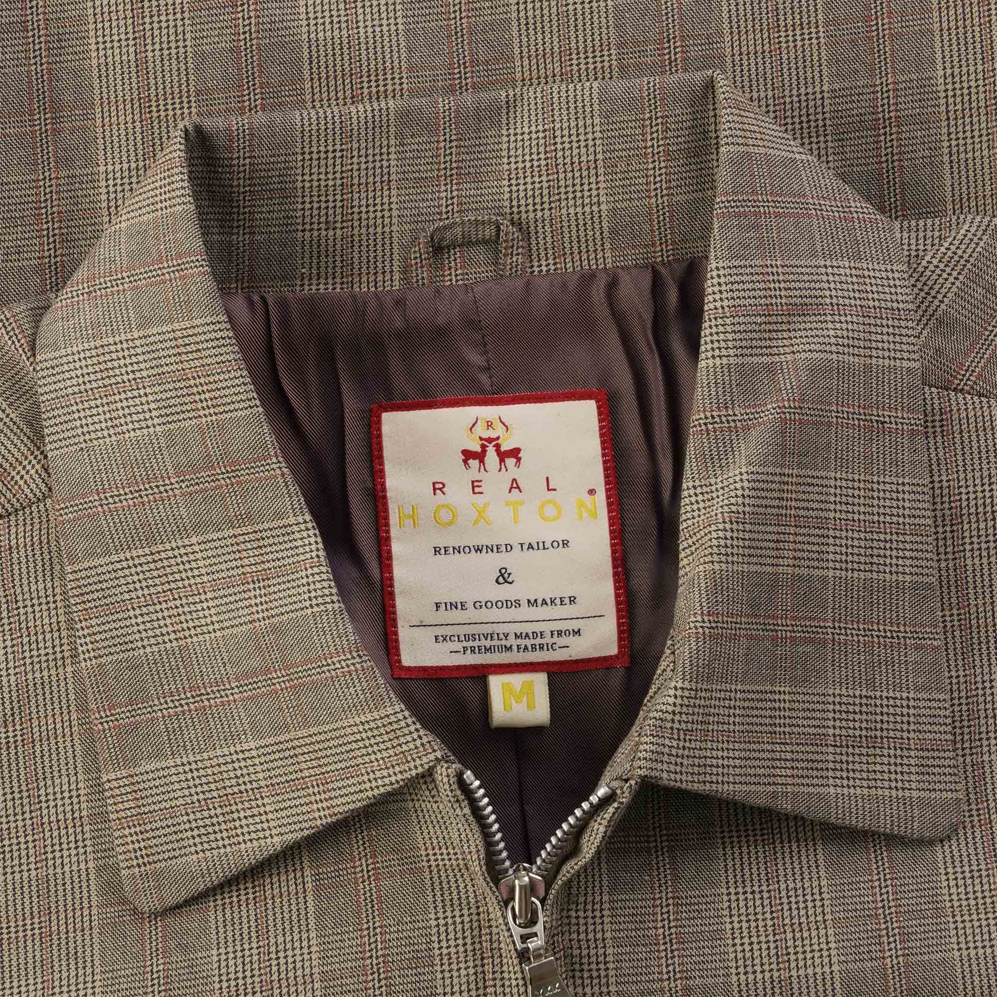 Real Hoxton Hazel Prince of Wales Check Gab Jacket - Pow