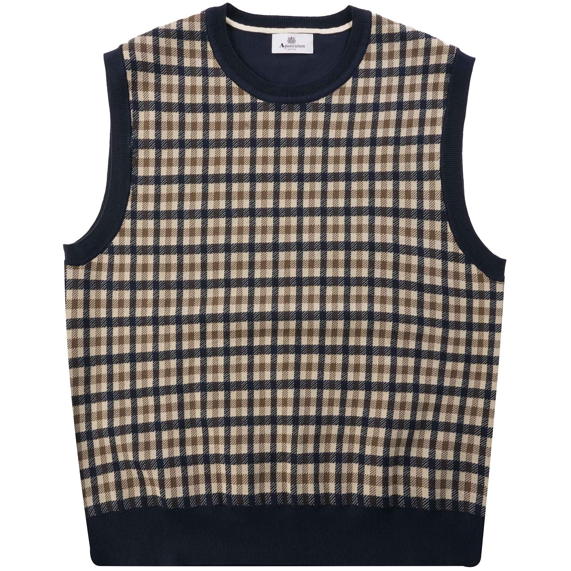 Aquascutum Iconic Slipover - Navy