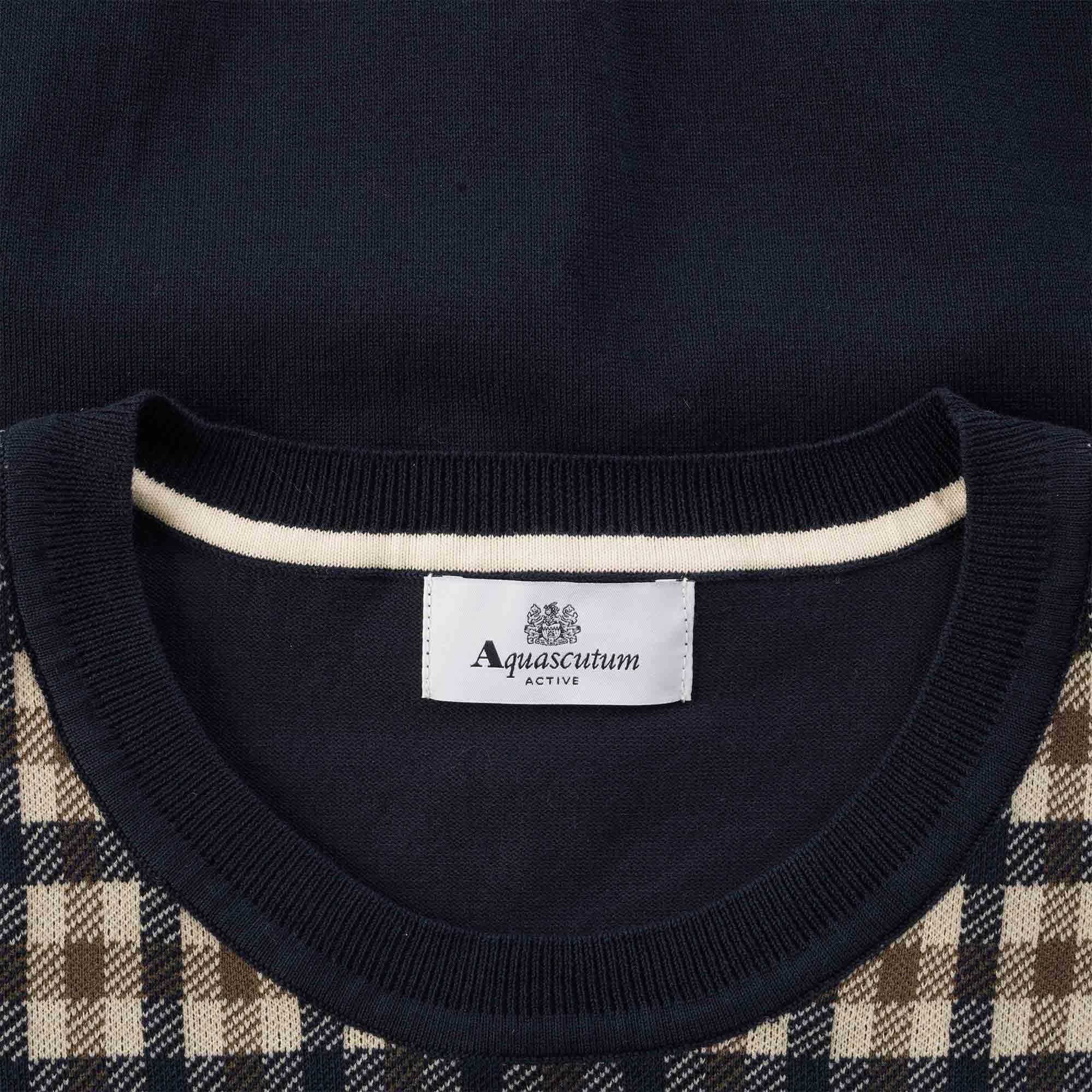 Aquascutum Iconic Slipover - Navy