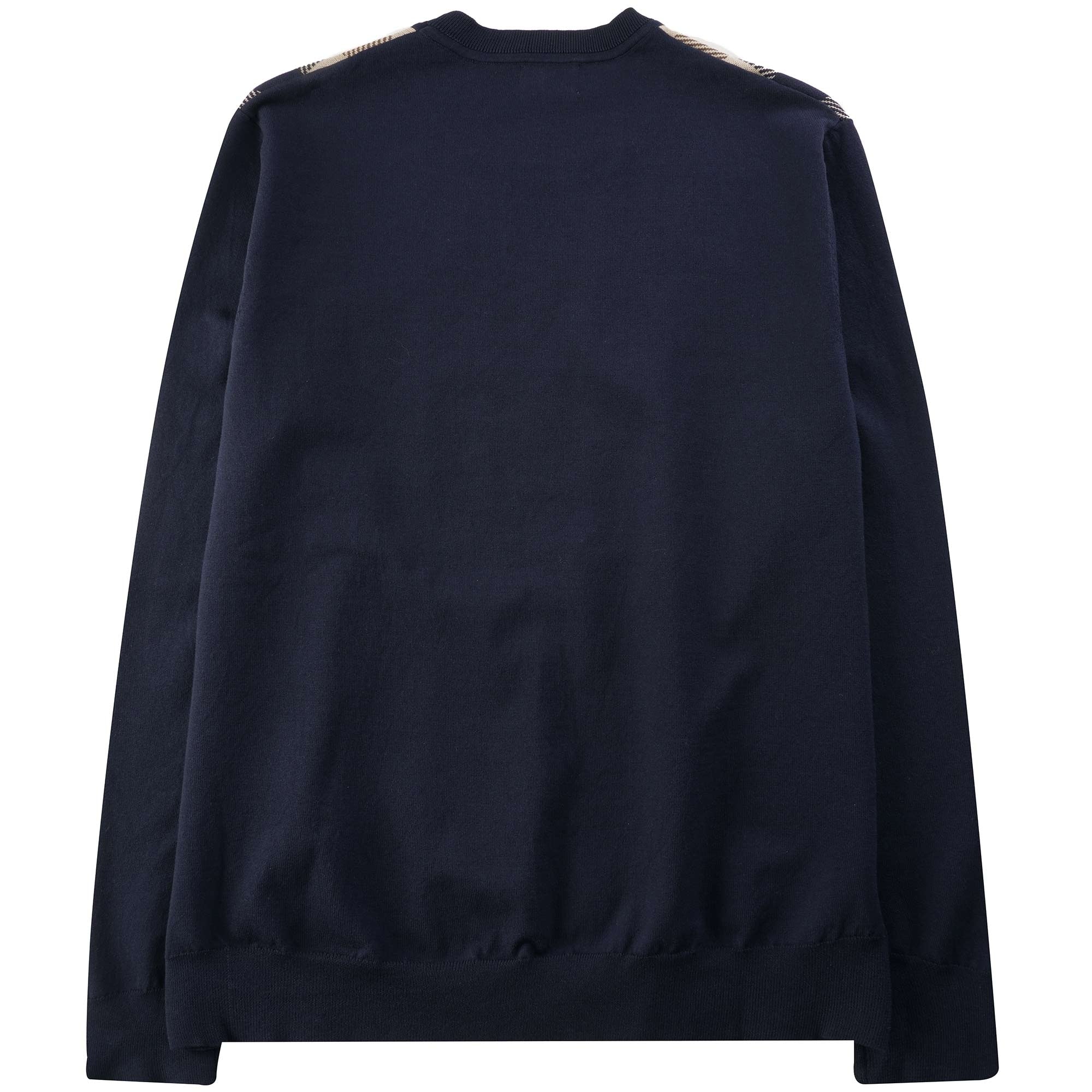 Aquascutum Macro Iconic Sweater - Navy