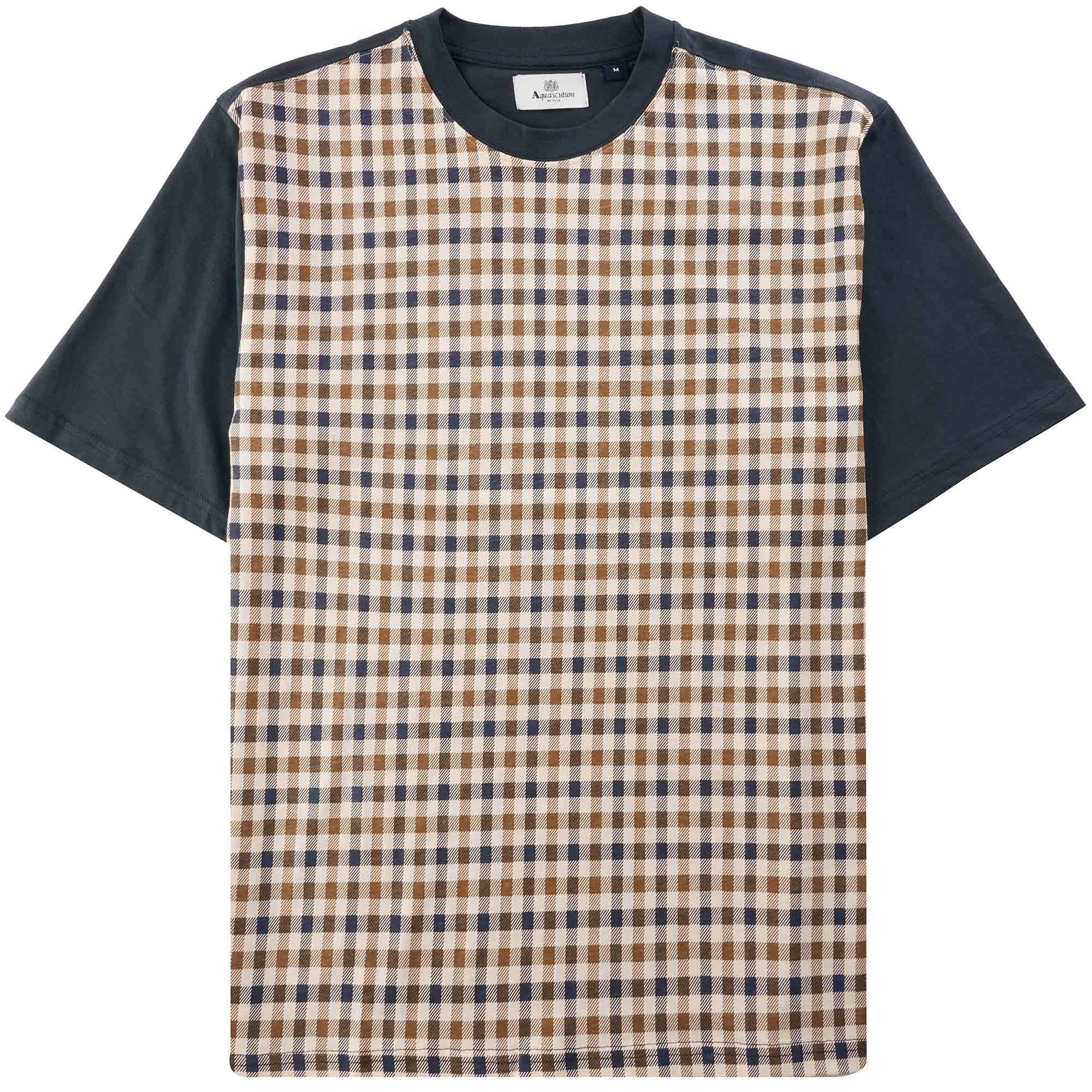 Aquascutum Iconic Front T-Shirt - Navy
