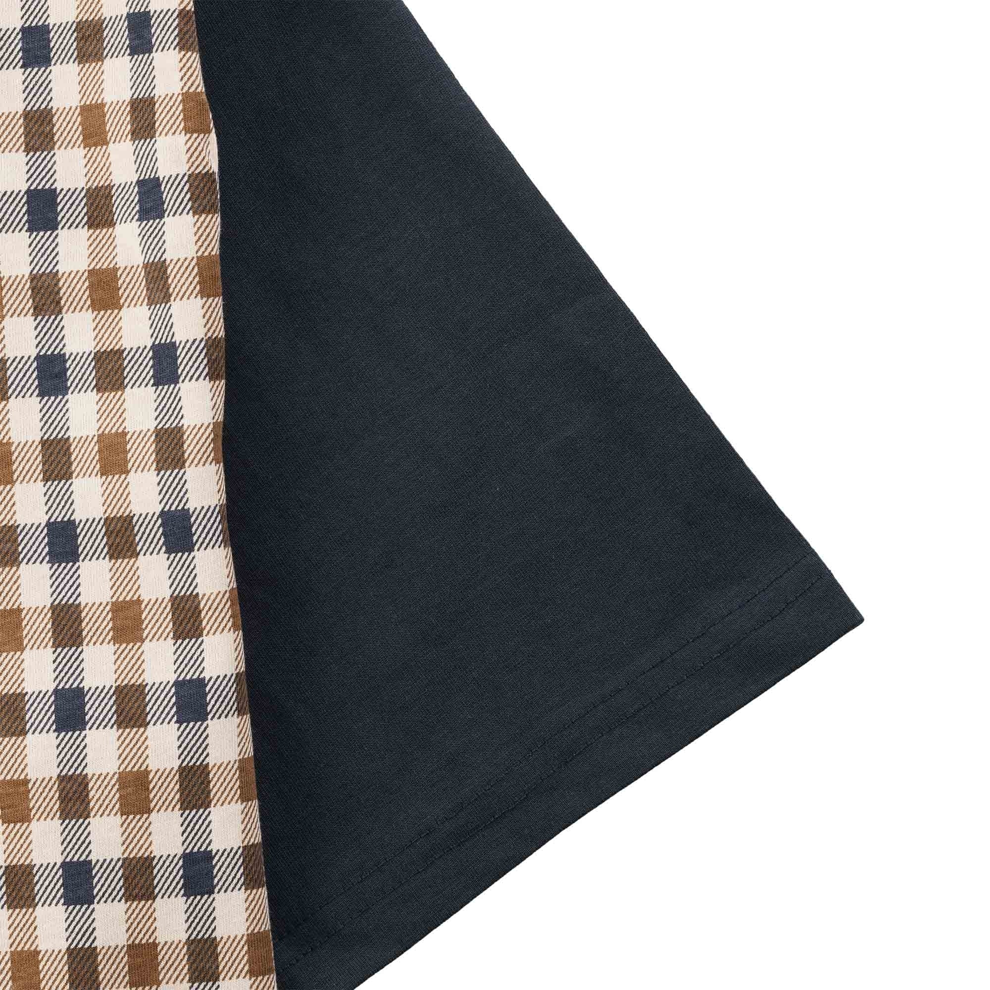 Aquascutum Iconic Front T-Shirt - Navy