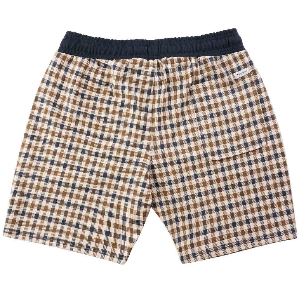 Aquascutum Club Check Sweat Shorts - Navy