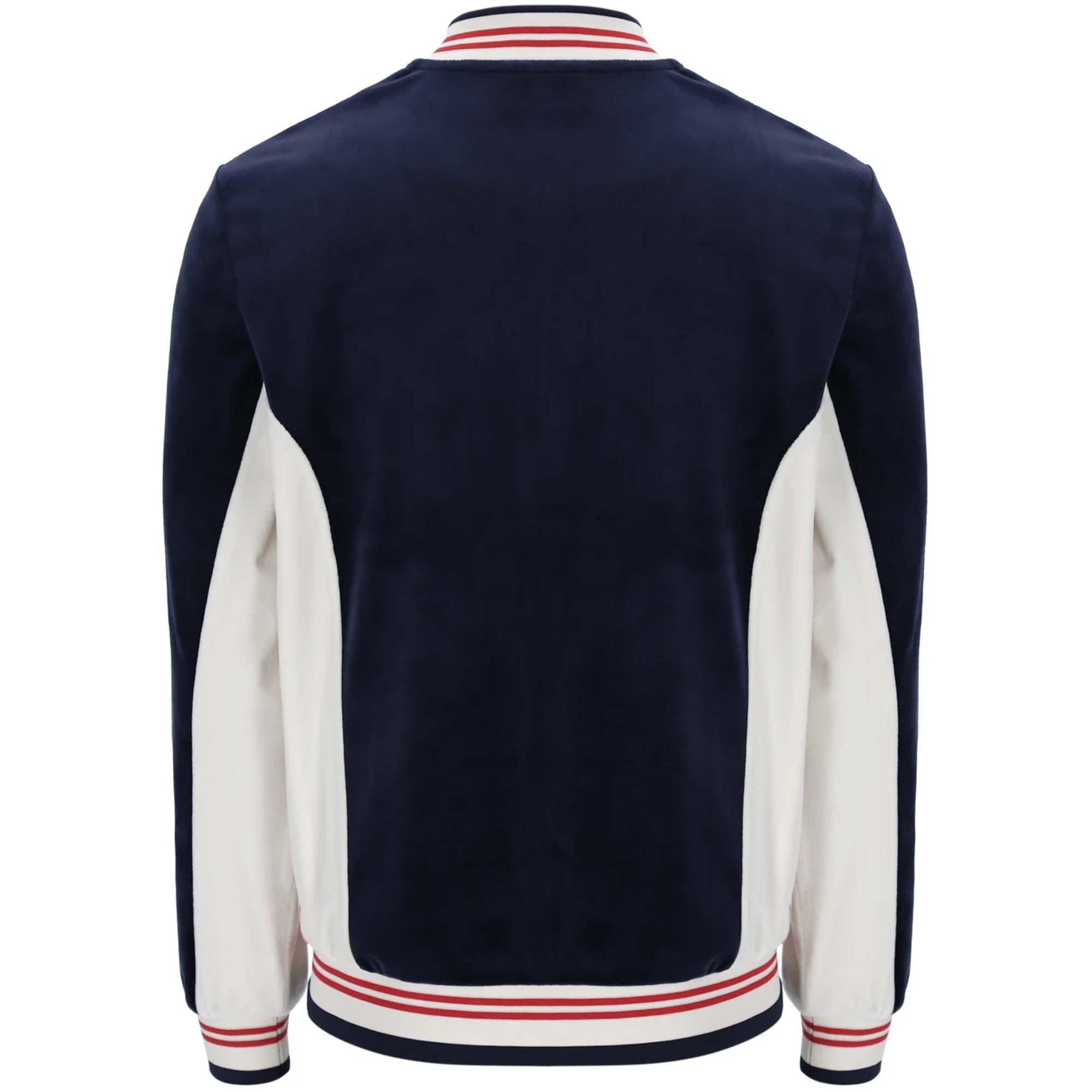 Fila Vintage Miguel Velour Archive Track Jacket - Fila Navy