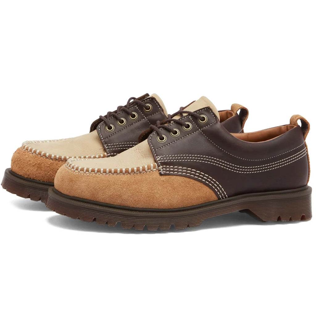 Lowell 4-Eye Moc Toe Shoe - Dark Brown