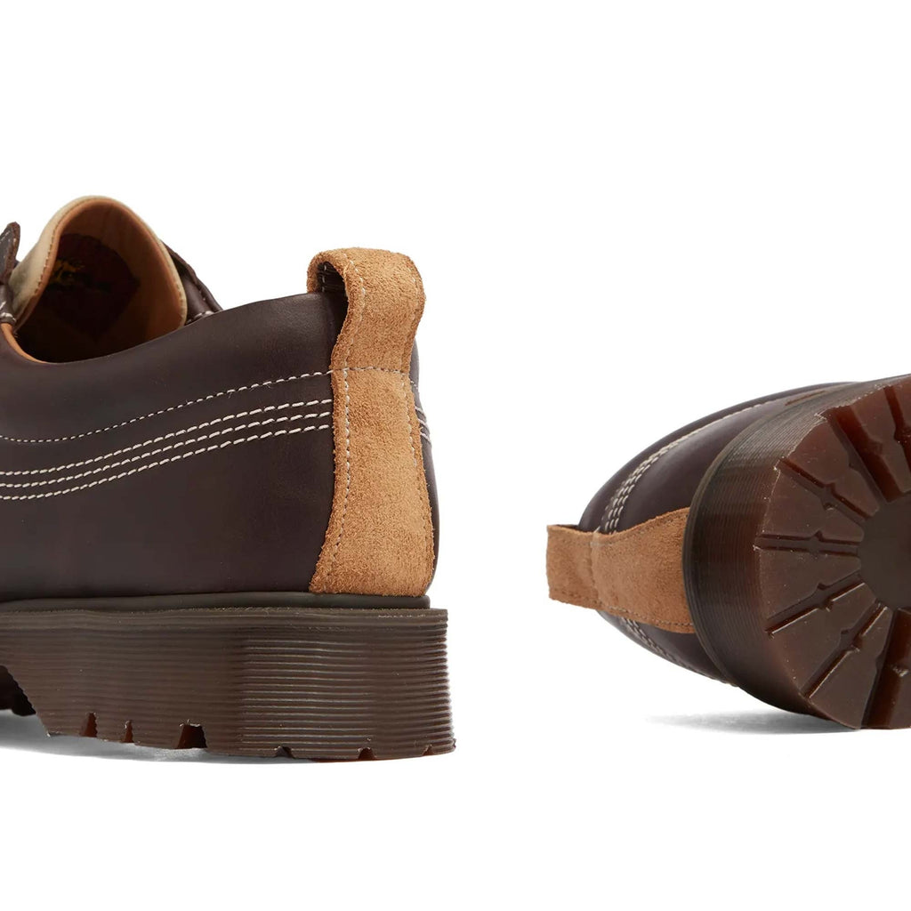 Lowell 4-Eye Moc Toe Shoe - Dark Brown