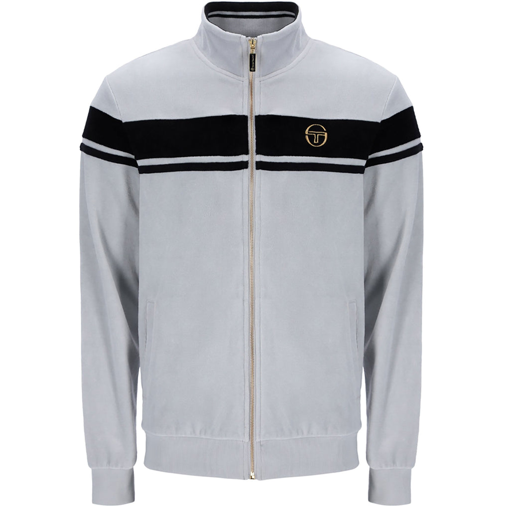Sergio Tacchini Damarindo Velour Track Jacket - High Rise