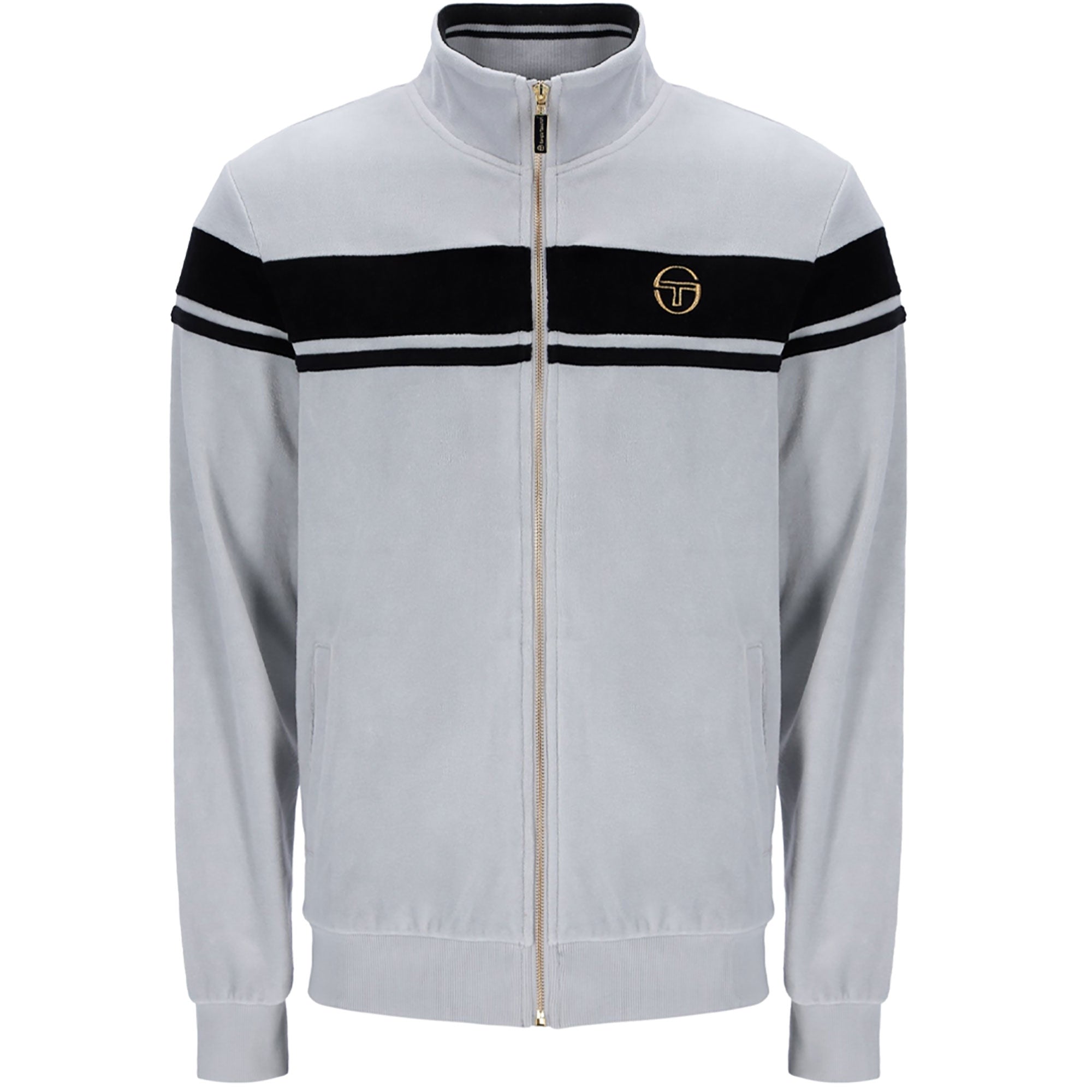 Sergio Tacchini Damarindo Velour Track Jacket - High Rise