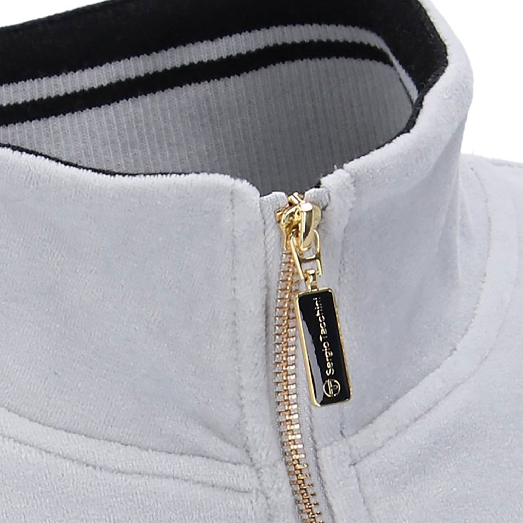 Sergio Tacchini Damarindo Velour Track Jacket - High Rise
