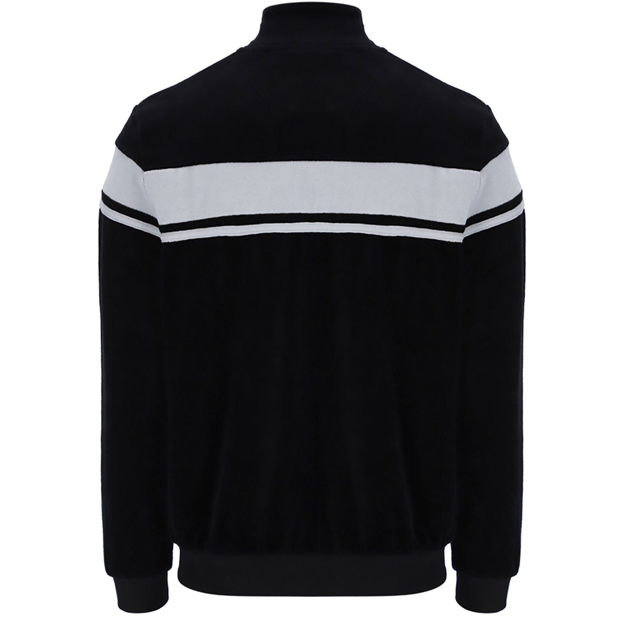 Sergio Tacchini Damarindo Velour Track Jacket - Black