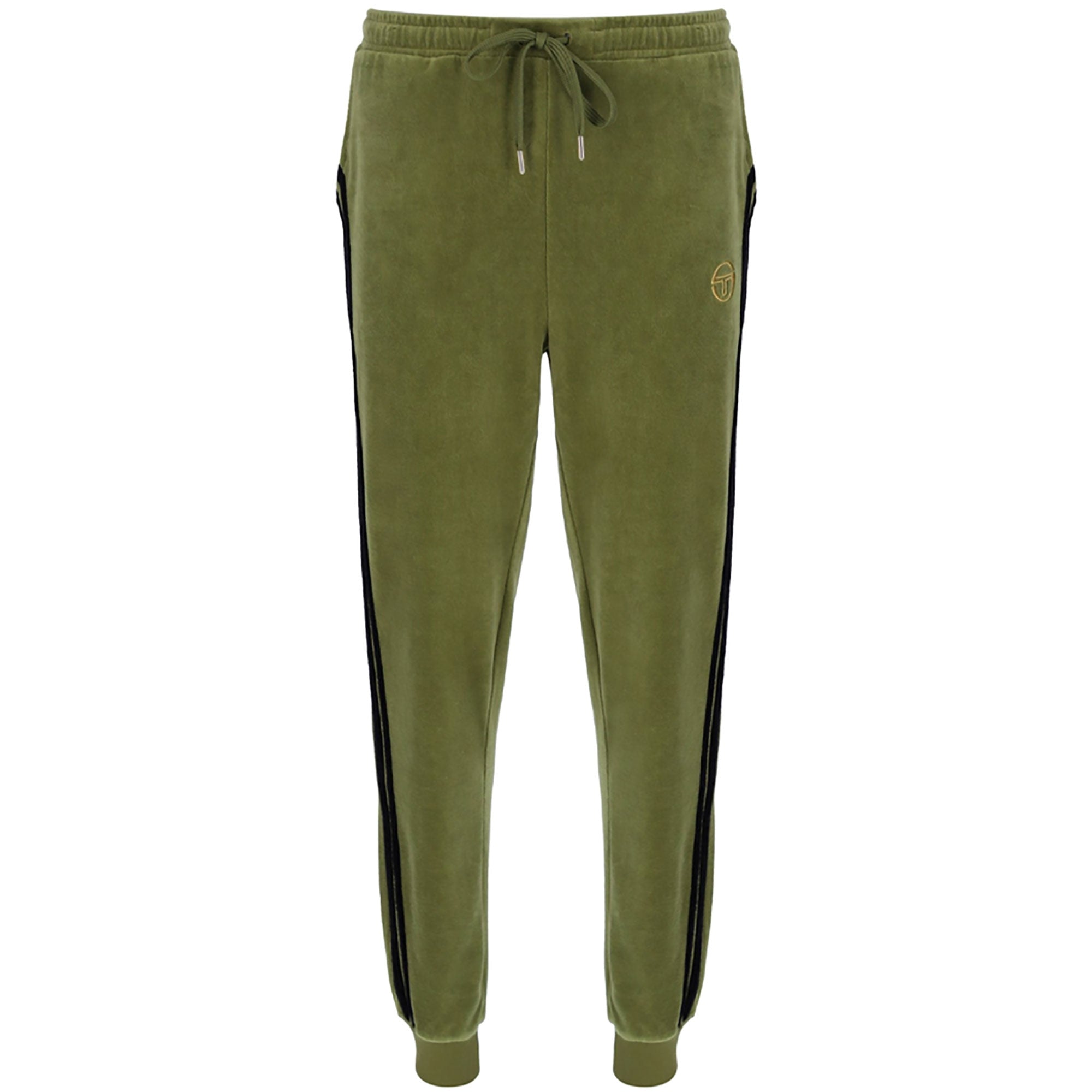 Sergio Tacchini Damarindo Velour Track Pants - Sphagnum