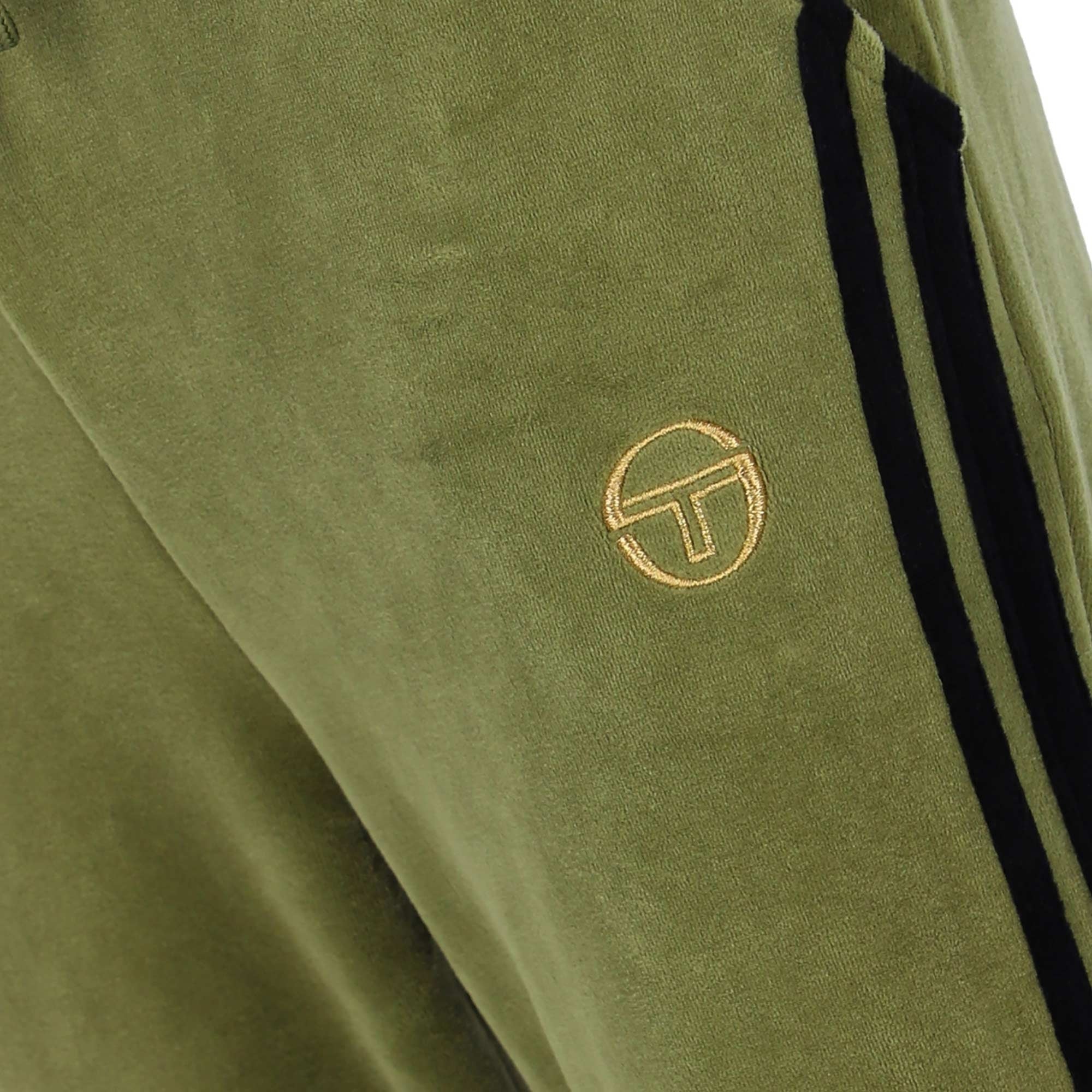 Sergio Tacchini Damarindo Velour Track Pants - Sphagnum
