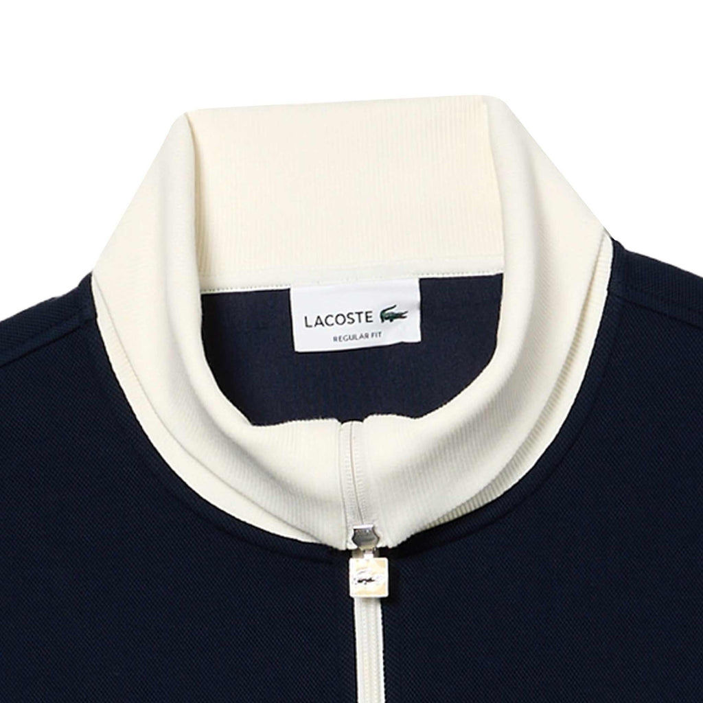 Lacoste Regular Fit Paris Zip-Up Track Top - Navy