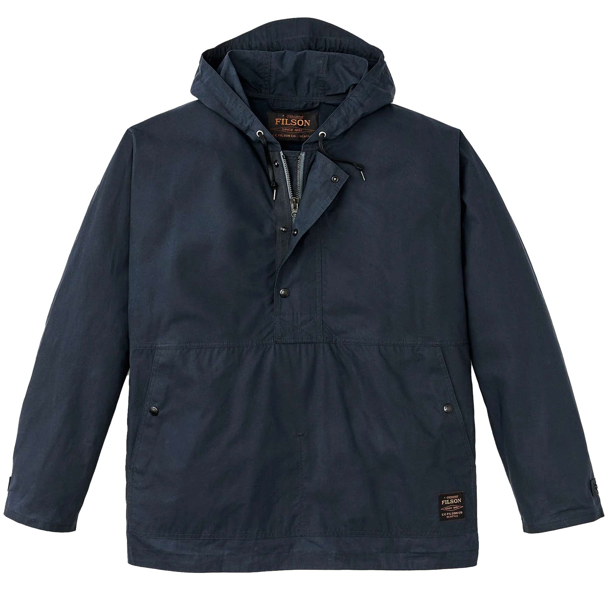 伊製 FILSON プルオーバーアノラック CORDURA 38 Filson Ranger Lightweight Anorak - Navy FMCPS0120W0889_411