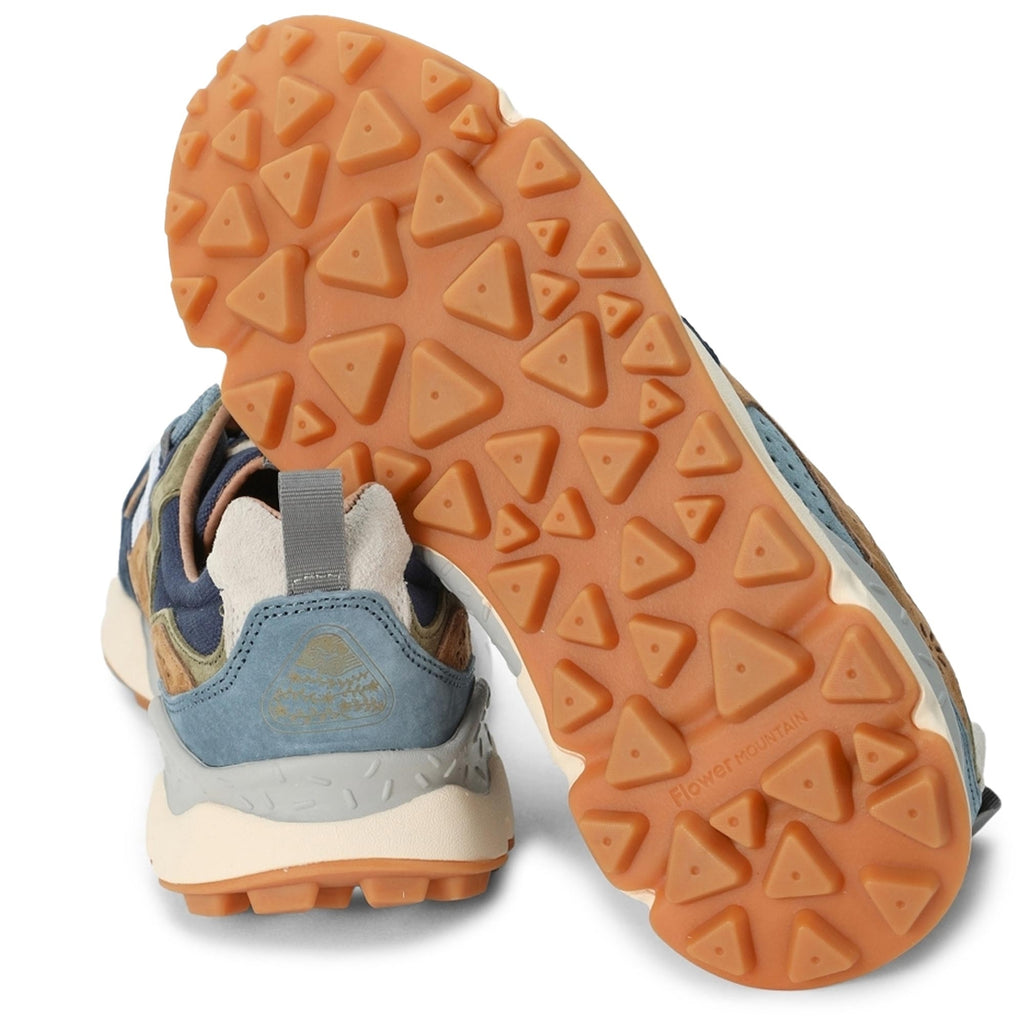Flower Mountain Yamano 3 Suede and Canvas - Blue
