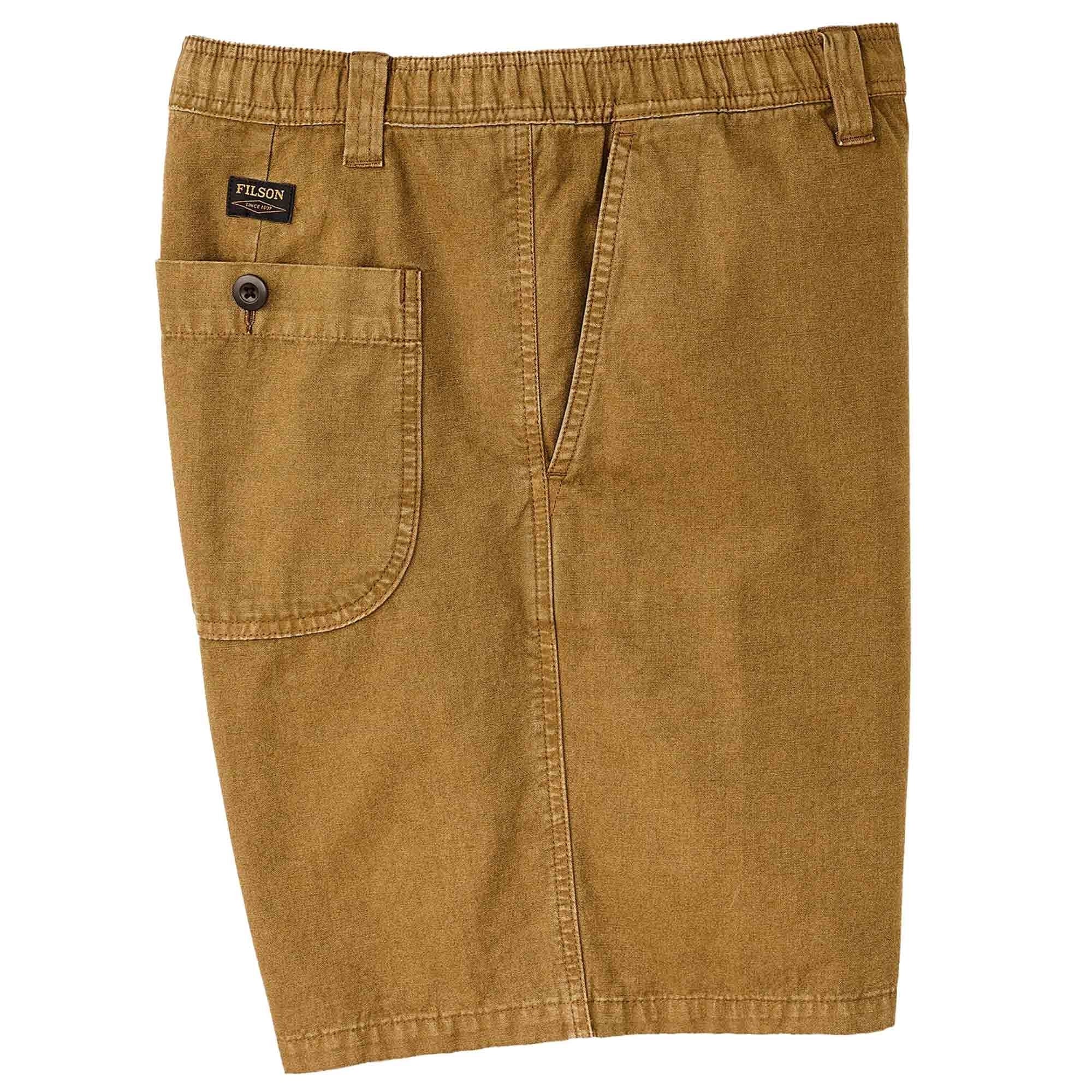 Oakville Canvas Shorts - Bronze
