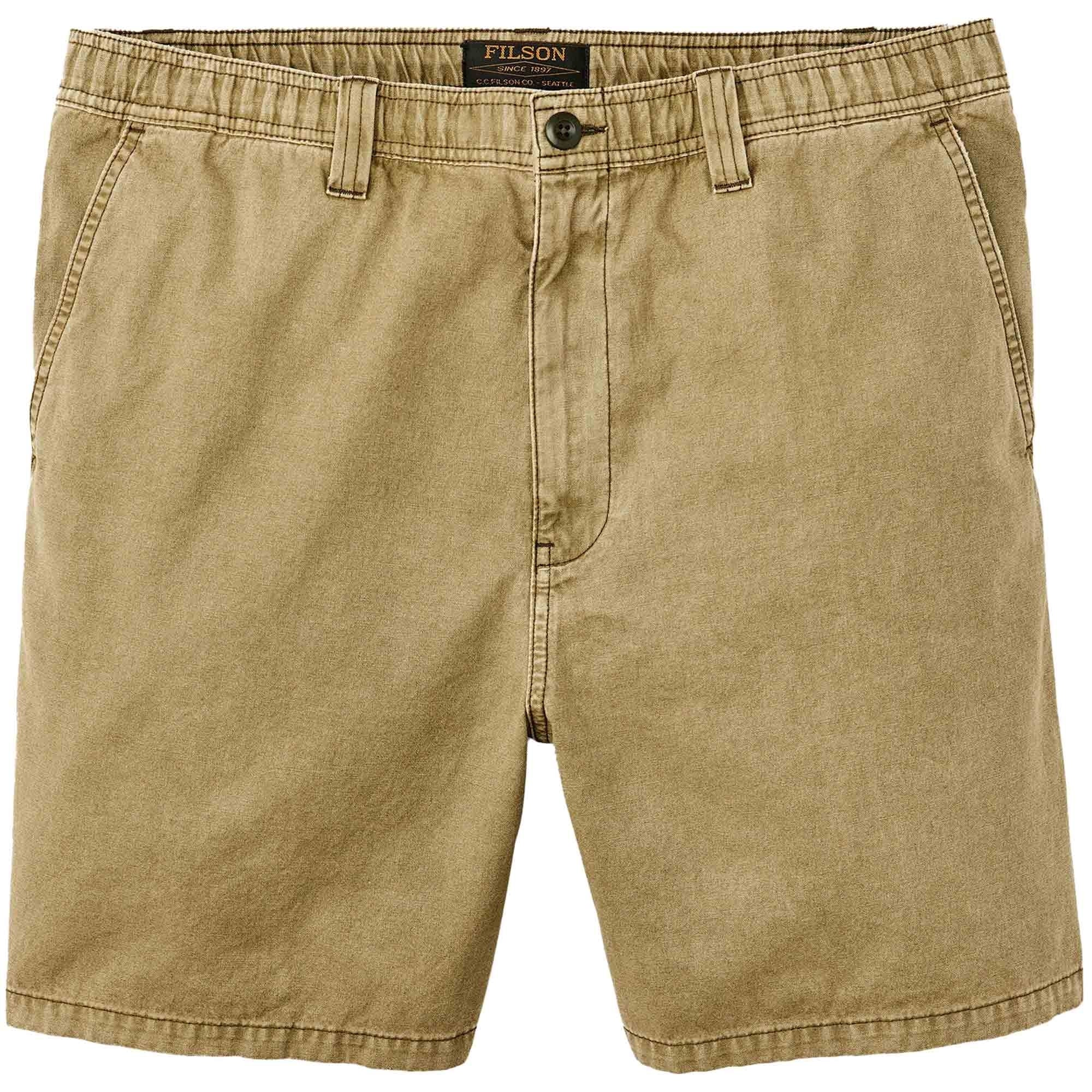 Oakville Canvas Shorts - Olive