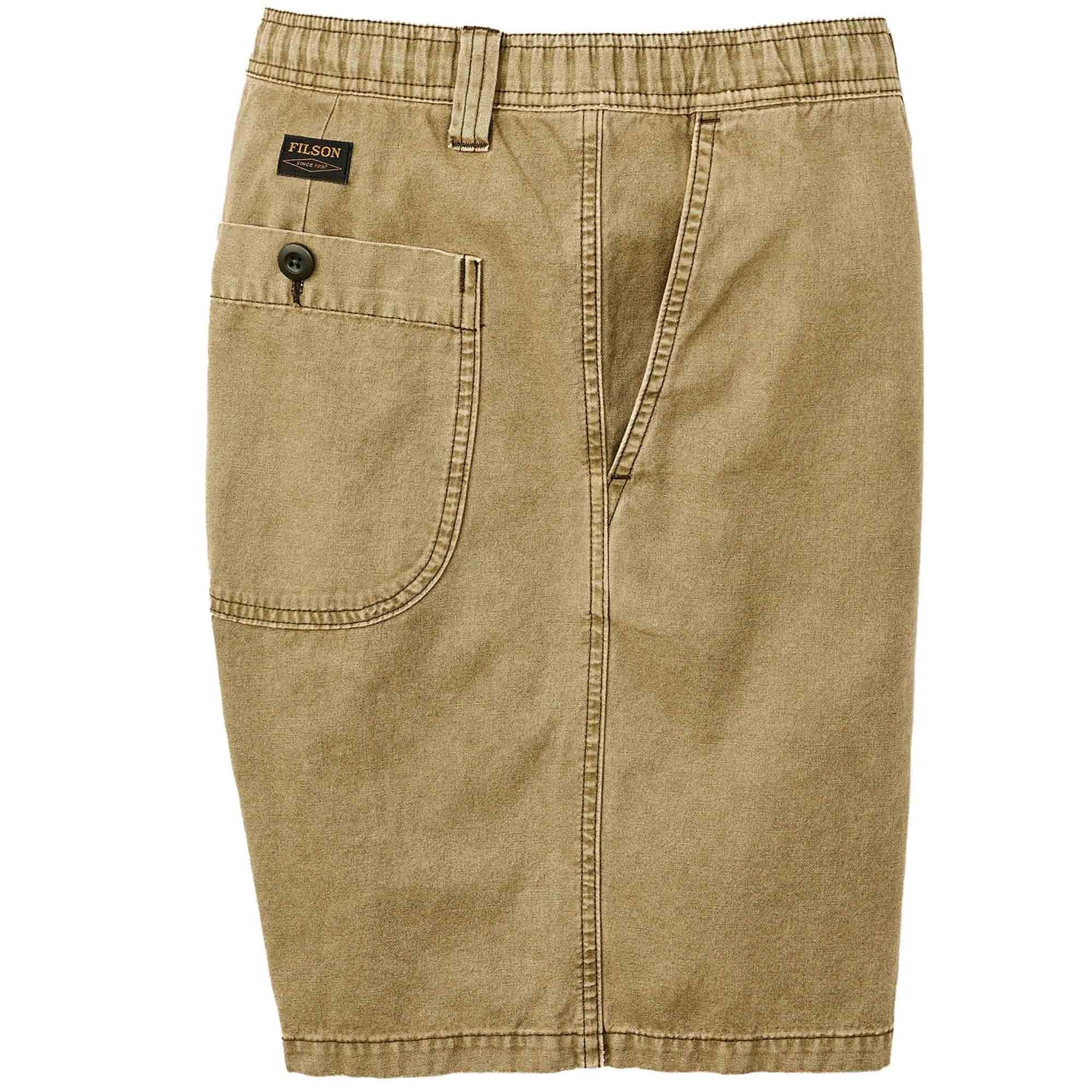 Oakville Canvas Shorts - Olive
