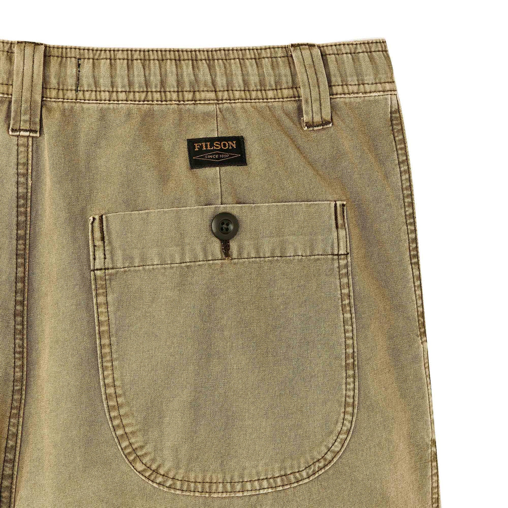 Oakville Canvas Shorts - Olive