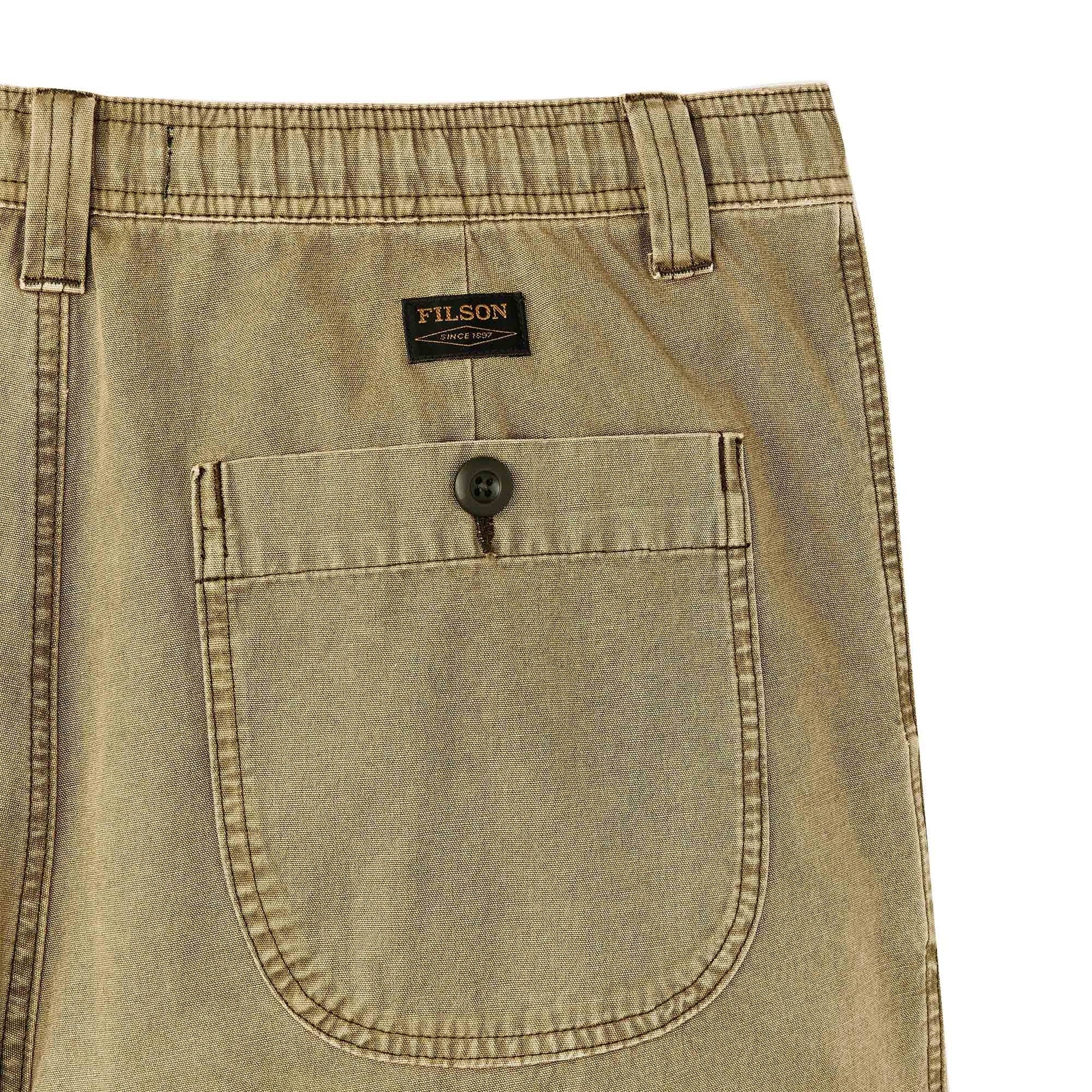 Oakville Canvas Shorts - Olive